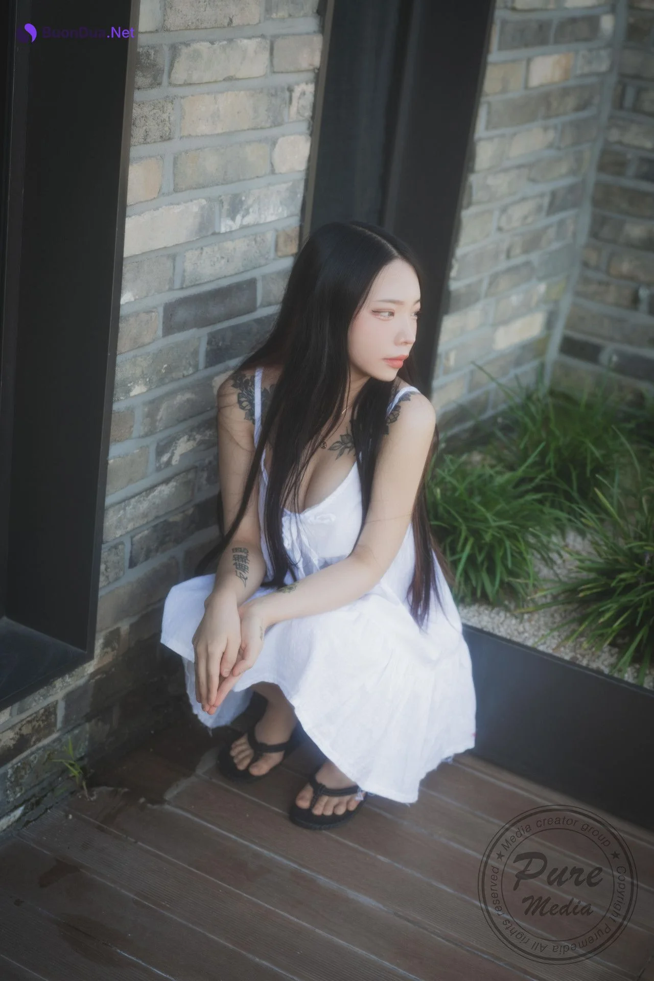 Yeon Hwa 연화, [PURE MEDIA] Vol.196 누드 디지털화보 Set.01 - Photo 4