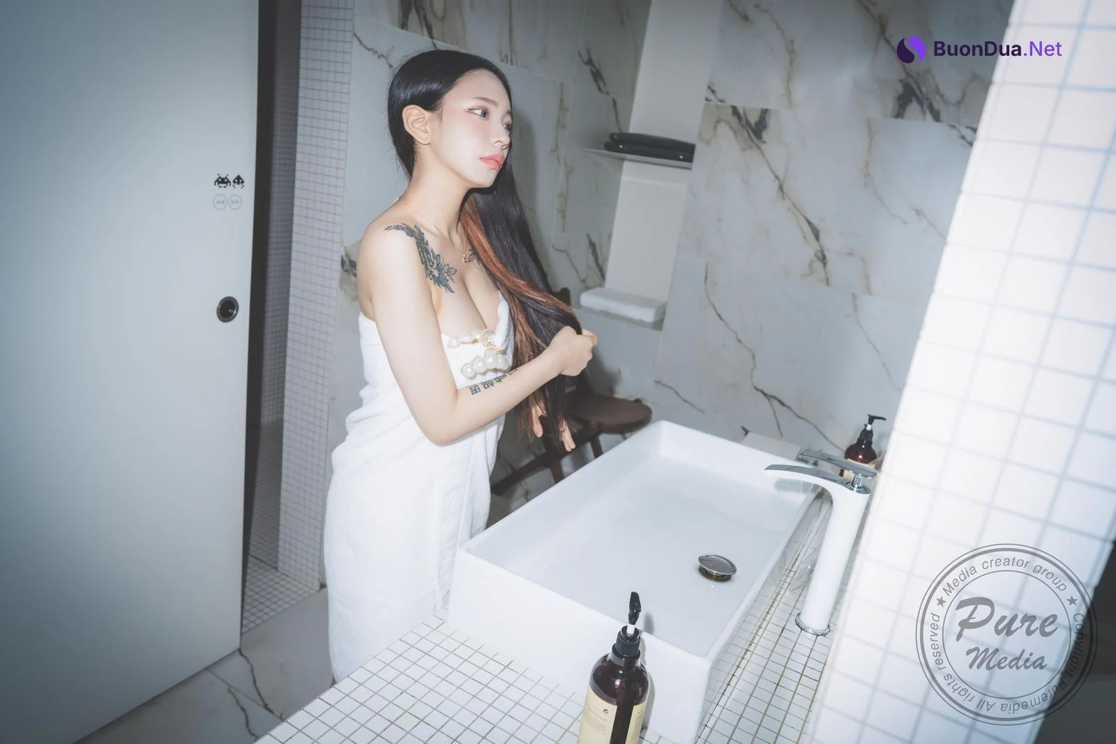 Yeon Hwa 연화, [PURE MEDIA] Vol.196 누드 디지털화보 Set.02 - Photo 20