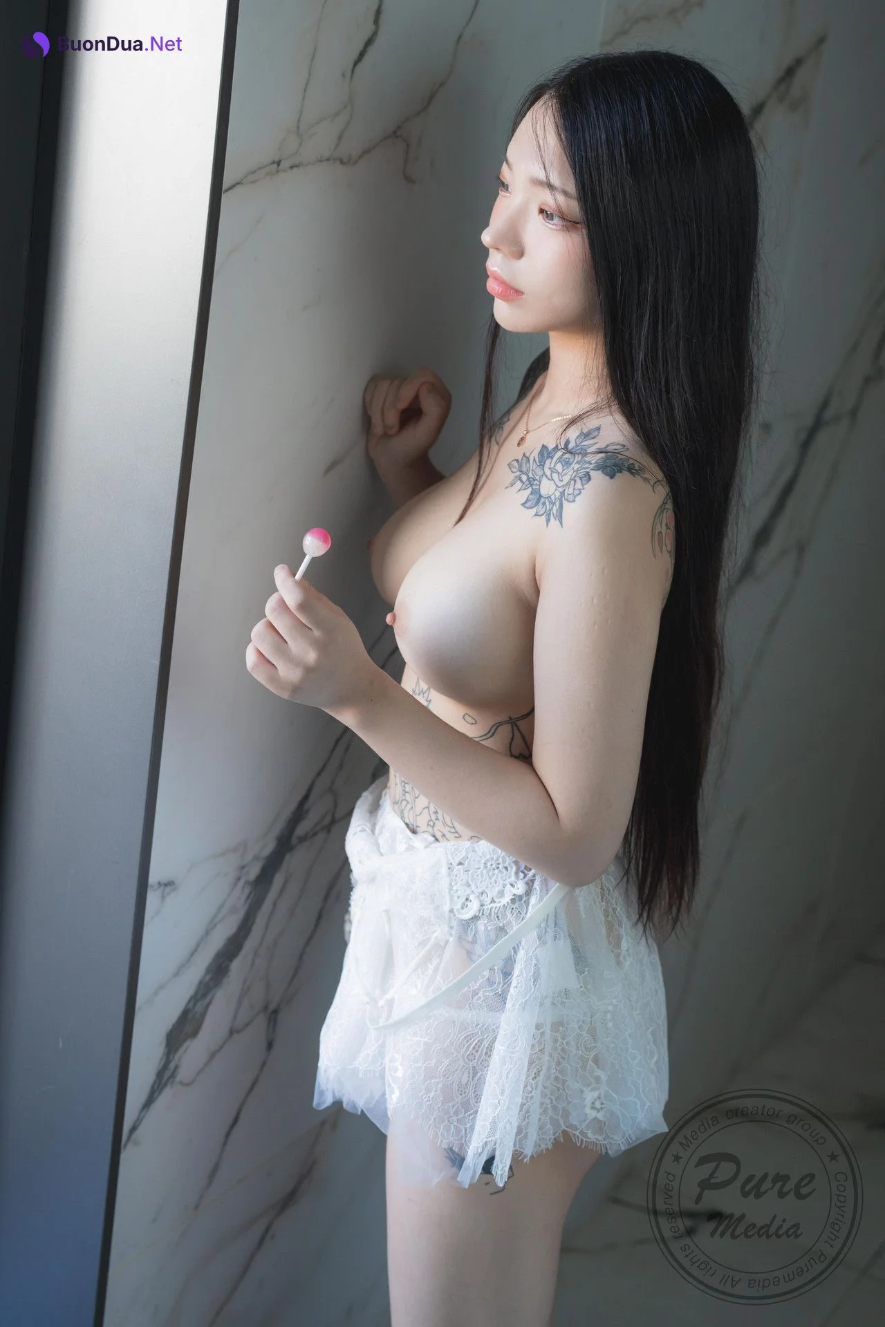 Yeon Hwa 연화, [PURE MEDIA] Vol.196 누드 디지털화보 Set.02 - Photo 9