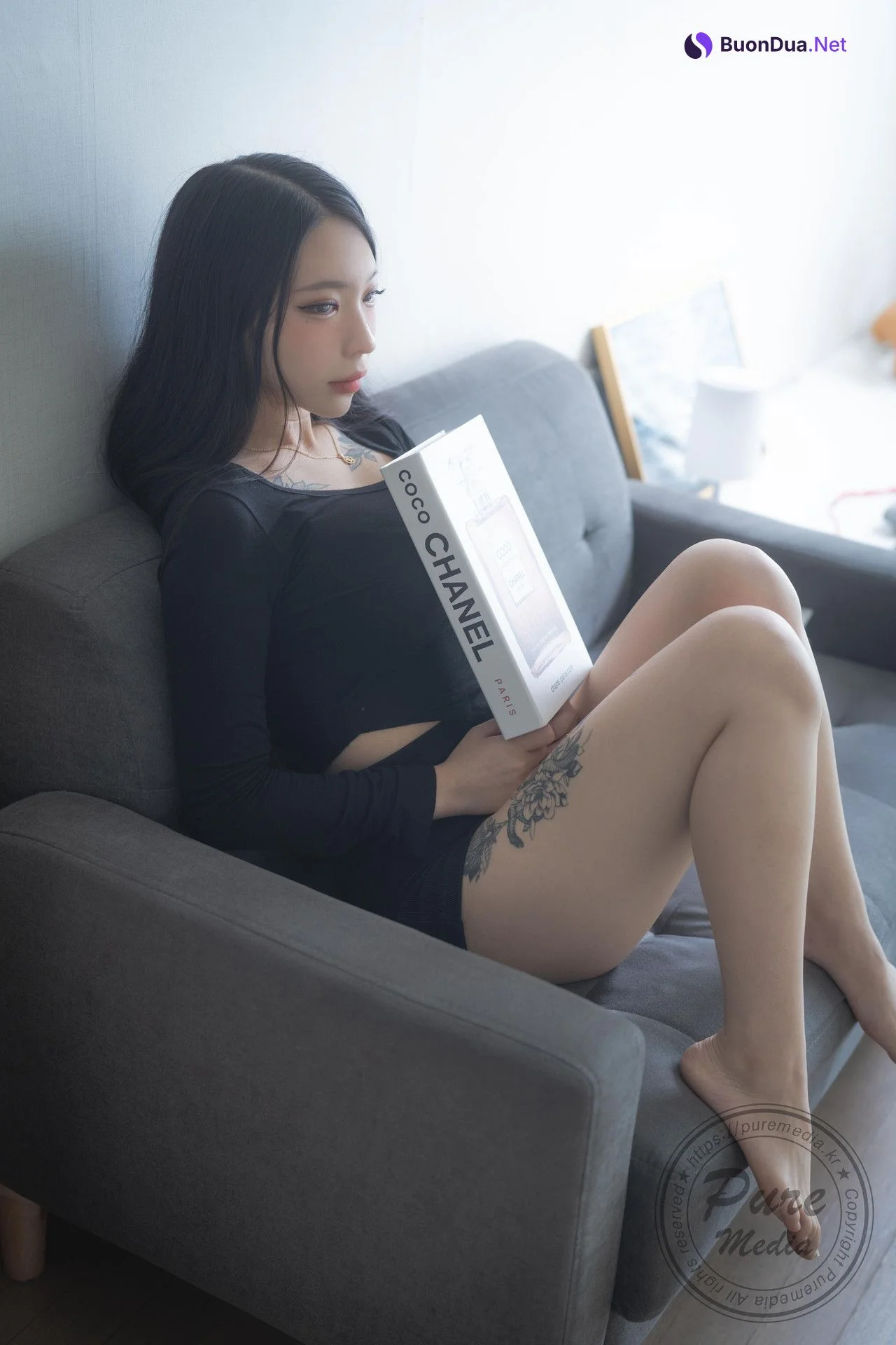 Yeon Hwa 연화, [PURE MEDIA] Vol.204 누드 디지털화보 Set.01 - รูปภาพ 2