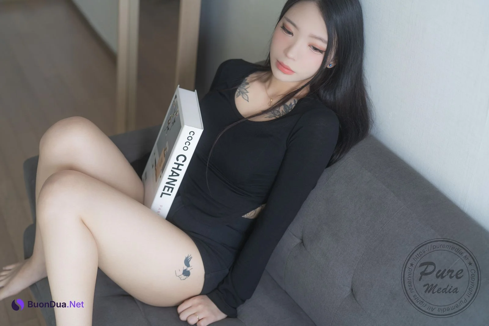 Yeon Hwa 연화, [PURE MEDIA] Vol.204 누드 디지털화보 Set.01 - รูปภาพ 5