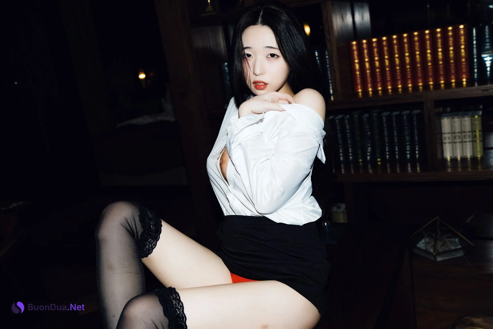 Yeon Woo 연우, [Moon Night Snap] Last Night Vol.2 – Set.02 - Photo 13