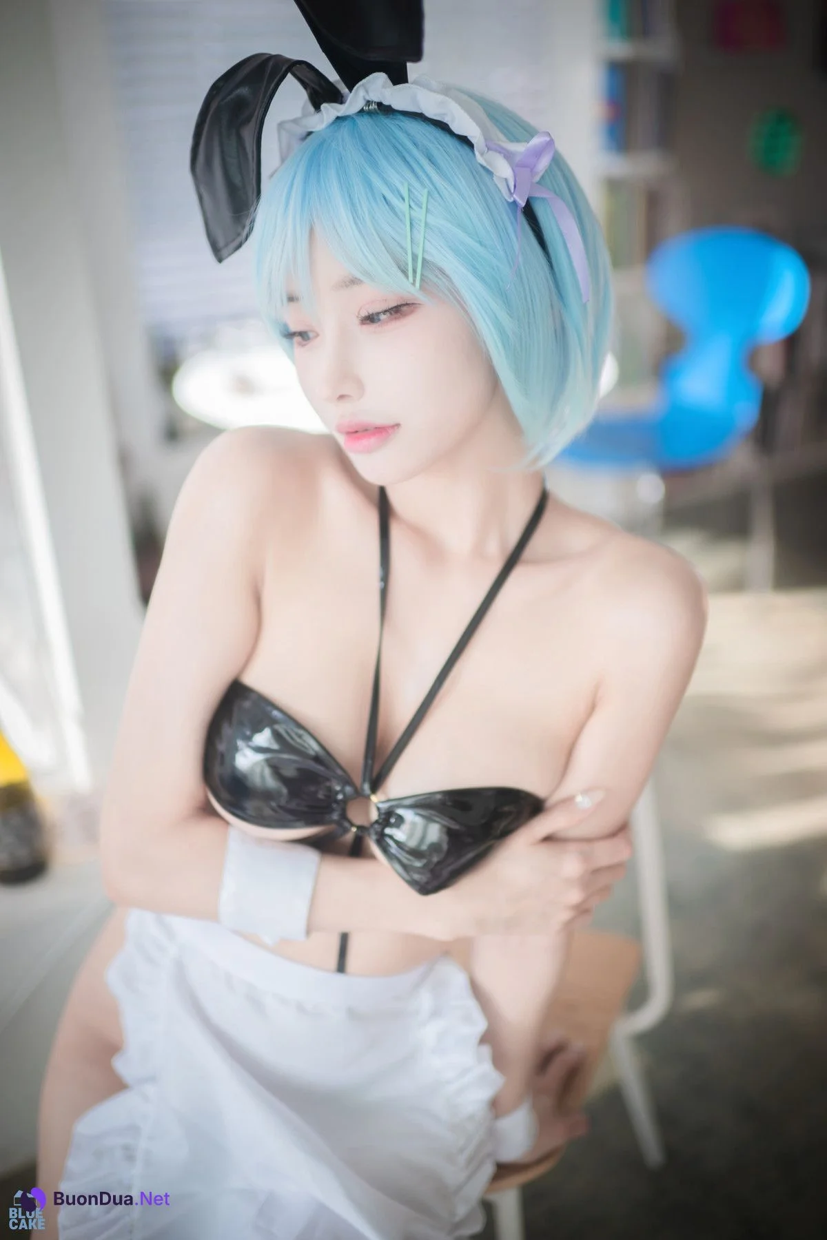 YeonYu 연유, [BLUECAKE] Vol.02 MY MASTER Maid (RED.Ver) - Photo 14