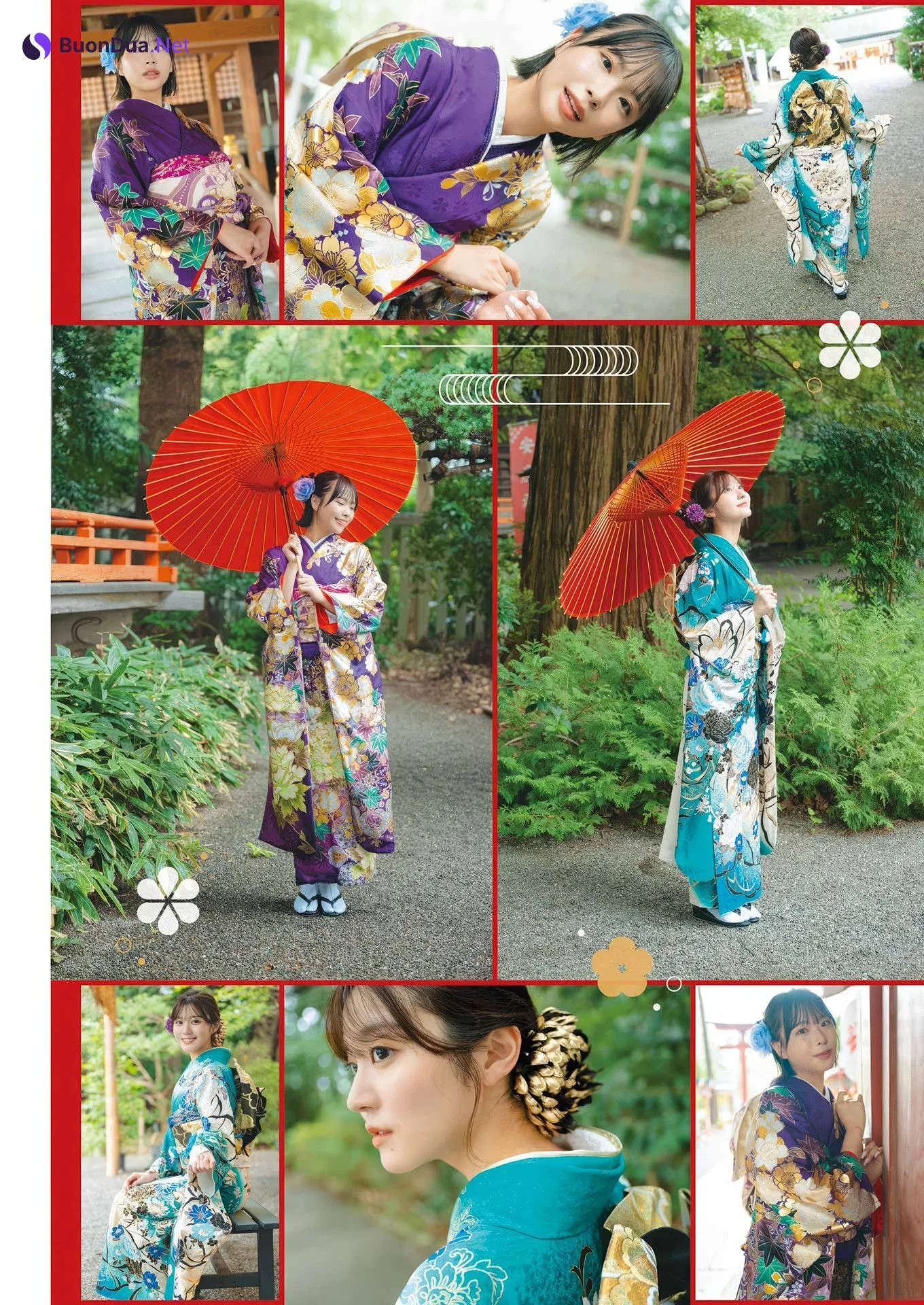 YG成人式 4人の美女が振り袖から水着に, Young Gangan 2025 No.02 (ヤングガンガン 2025年2号) - Photo 7