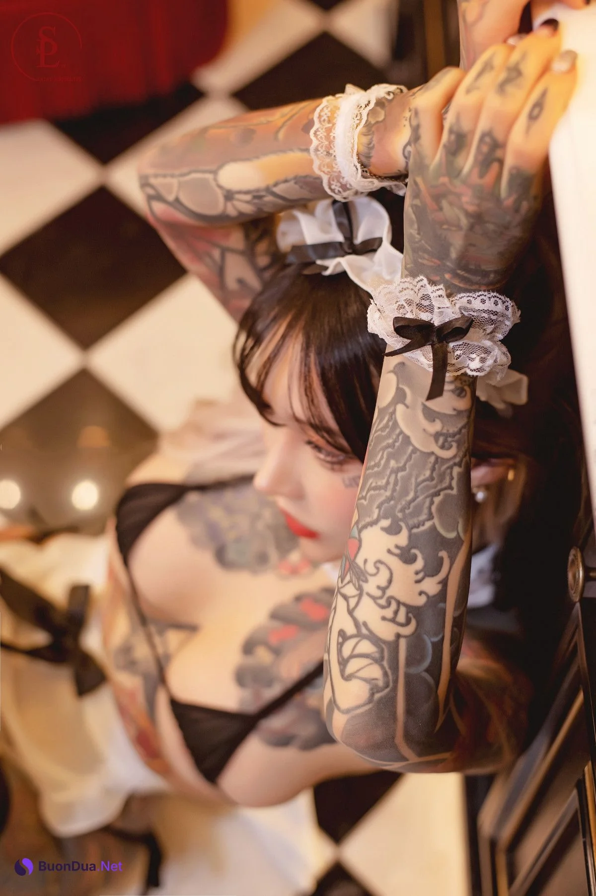 YoKo 요코, [SAINT Photolife] Maid Yoko Set.01 - Photo 4