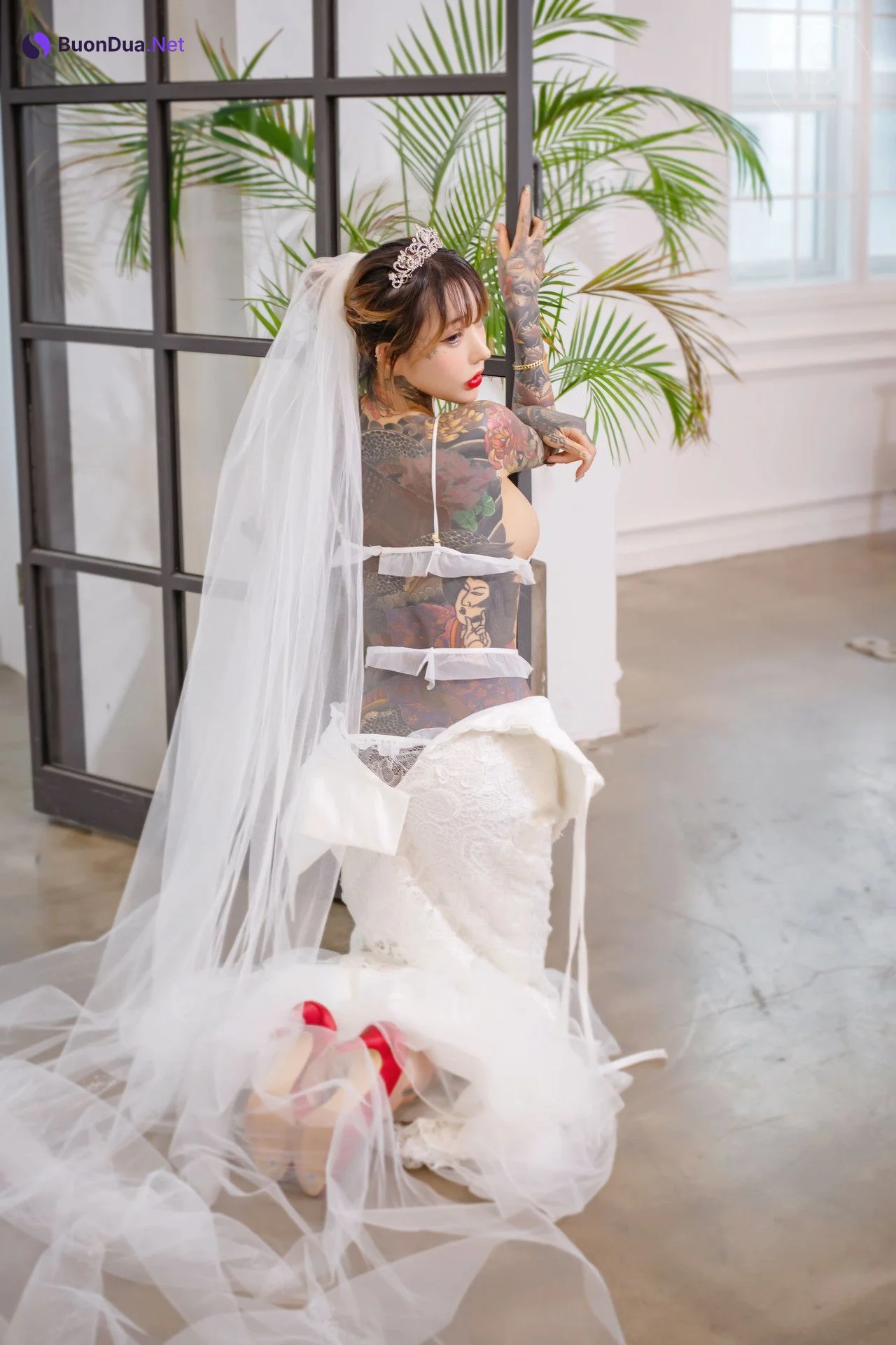 YoKo 요코, [SAINT Photolife] Vol.01 Cat Bride Set.02 - Photo 11