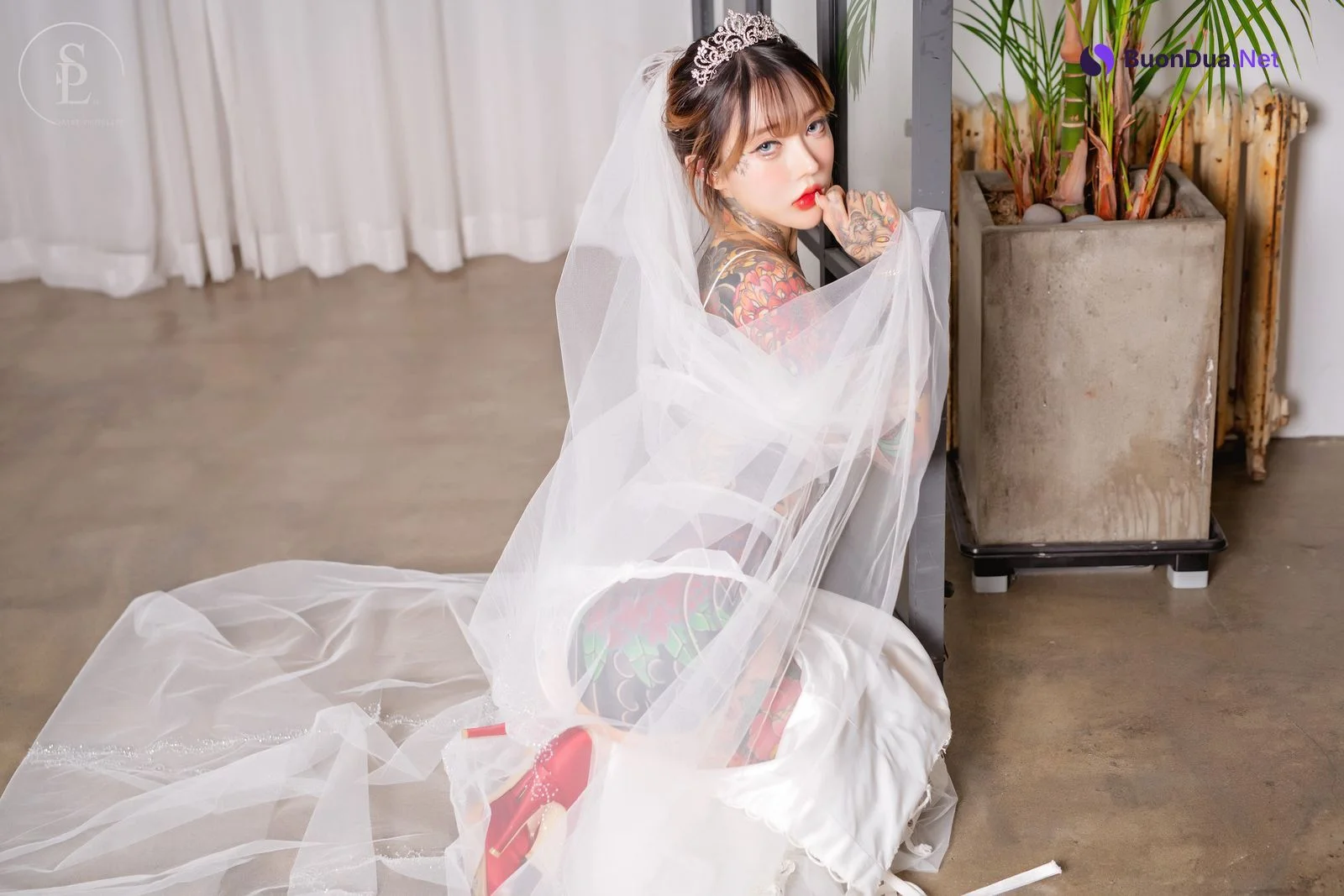 YoKo 요코, [SAINT Photolife] Vol.01 Cat Bride Set.02 - Photo 15