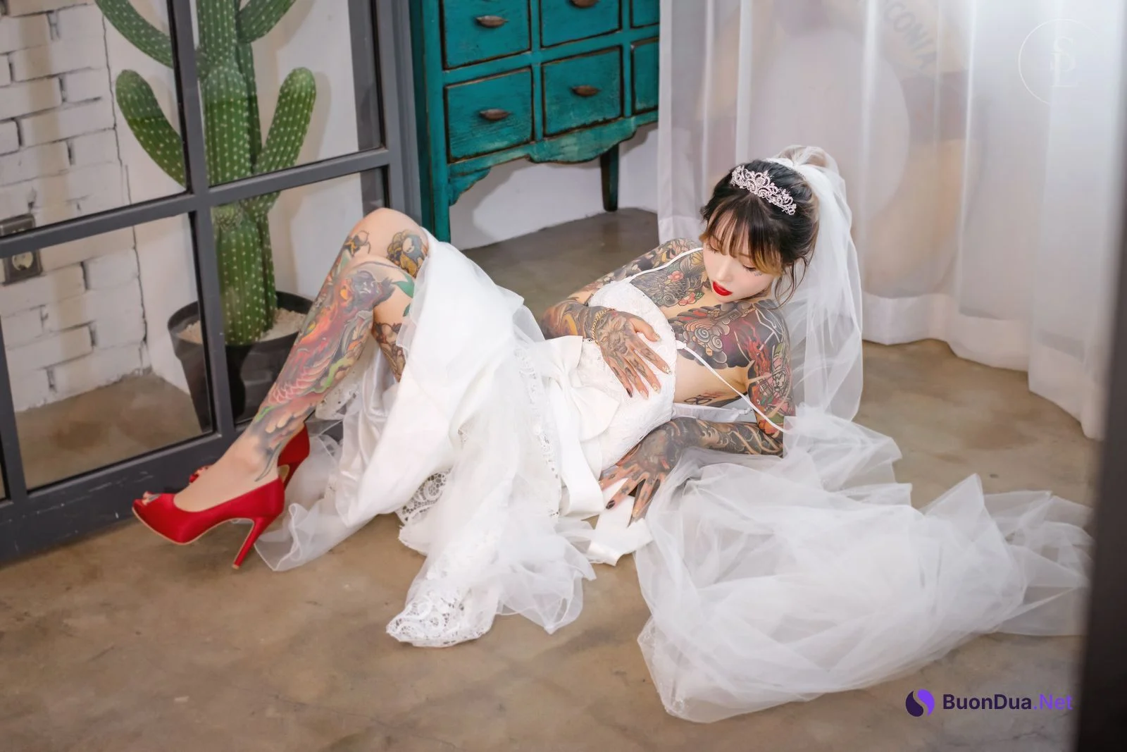 YoKo 요코, [SAINT Photolife] Vol.01 Cat Bride Set.02 - Photo 8