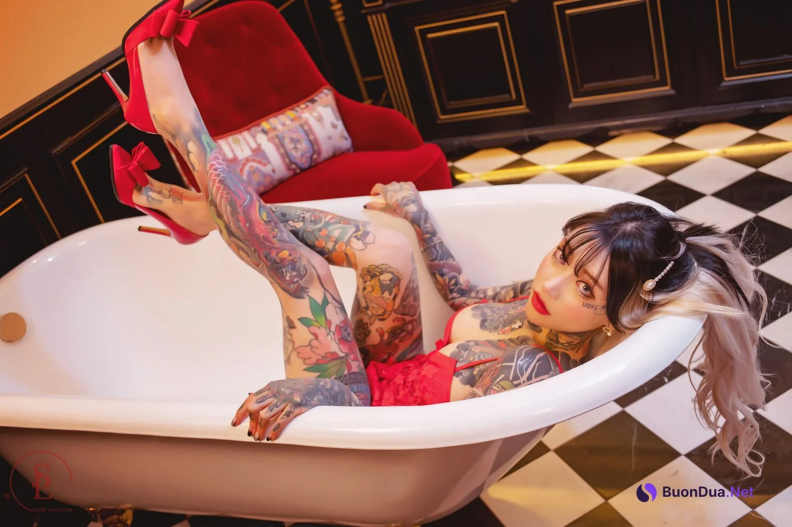 YoKo 요코, [SAINT Photolife] Yoko Xmas Set.02 - รูปภาพ 14