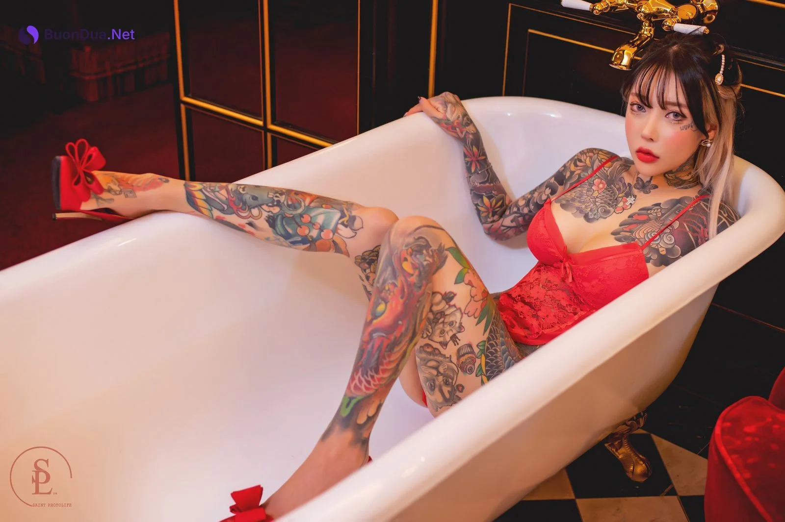 YoKo 요코, [SAINT Photolife] Yoko Xmas Set.02 - รูปภาพ 17