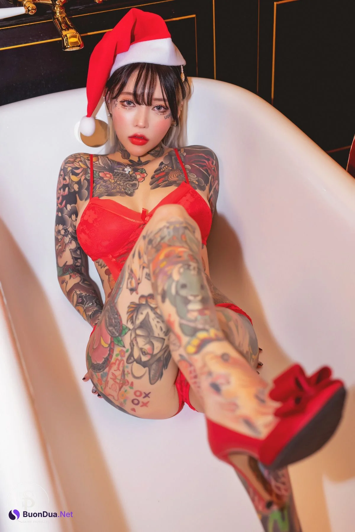 YoKo 요코, [SAINT Photolife] Yoko Xmas Set.02 - รูปภาพ 5
