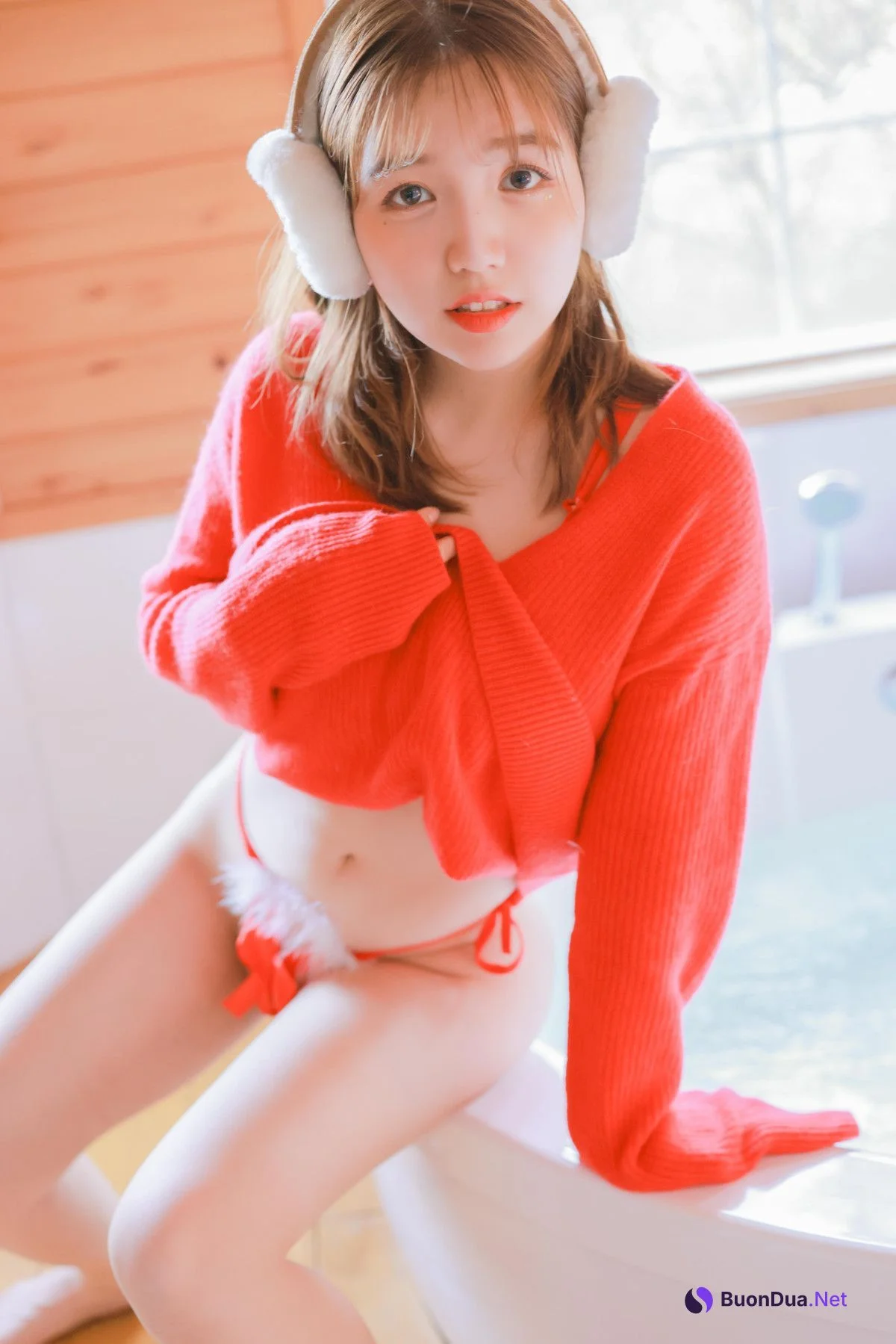 Yoonvely 윤블리, [SWEETBOX] SWTB Vol.26 Santa Girl Set.02 - รูปภาพ 12