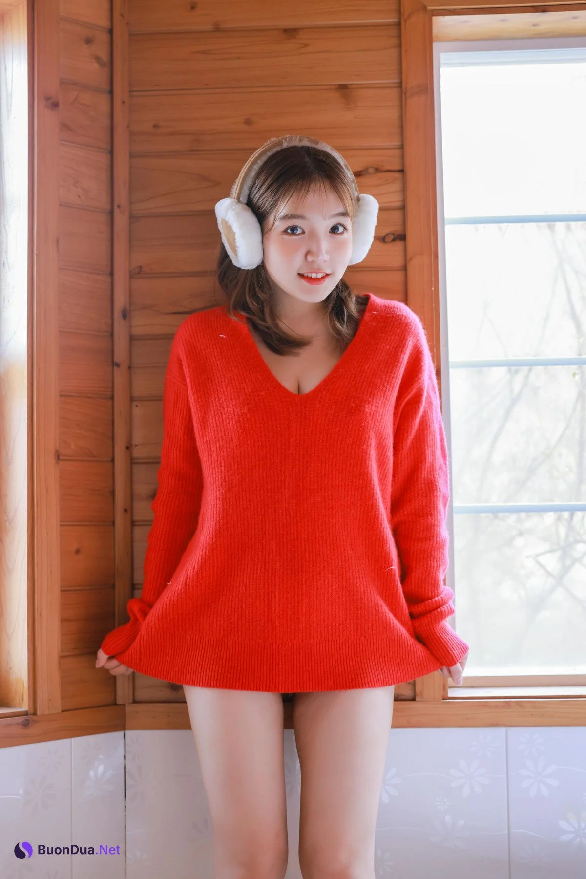 Yoonvely 윤블리, [SWEETBOX] SWTB Vol.26 Santa Girl Set.02 - รูปภาพ 2