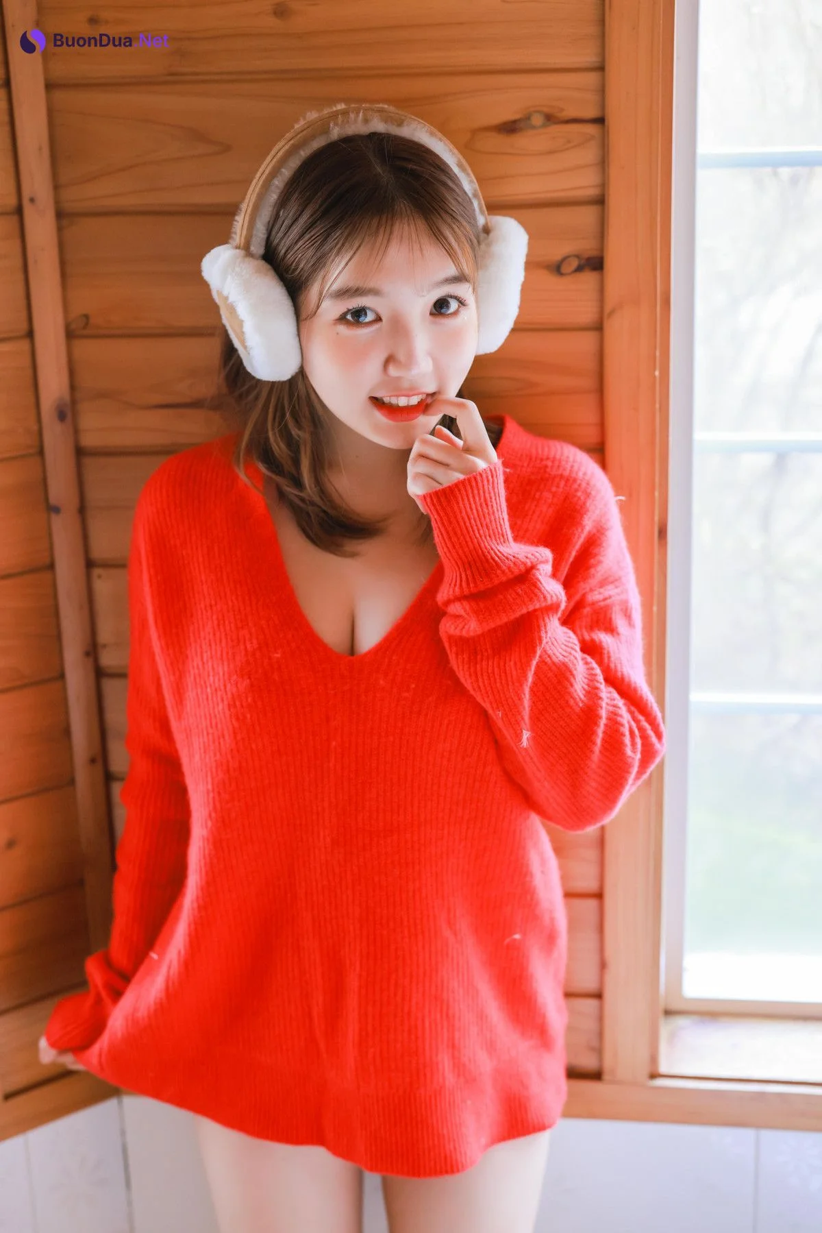 Yoonvely 윤블리, [SWEETBOX] SWTB Vol.26 Santa Girl Set.02 - รูปภาพ 3
