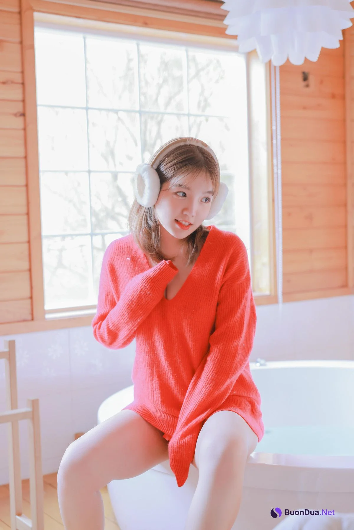 Yoonvely 윤블리, [SWEETBOX] SWTB Vol.26 Santa Girl Set.02 - รูปภาพ 8