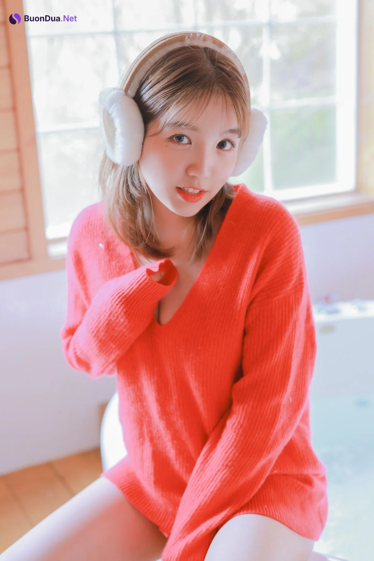 Yoonvely 윤블리, [SWEETBOX] SWTB Vol.26 Santa Girl Set.02 - รูปภาพ 9