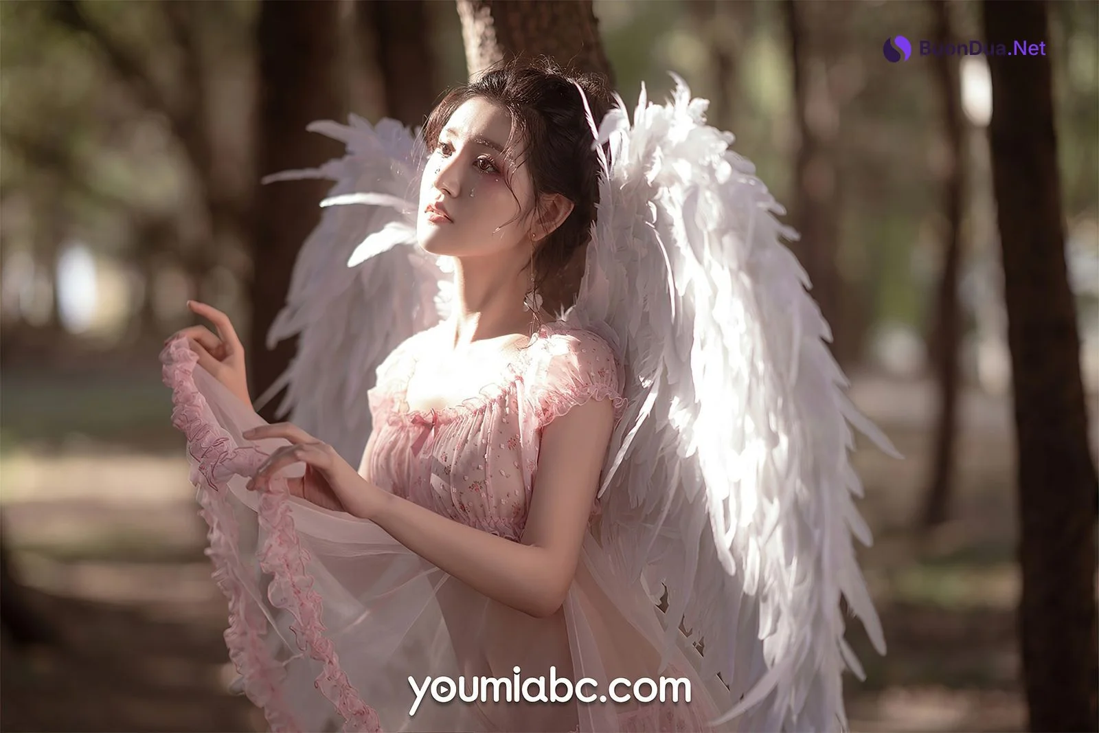 [Youmi尤蜜荟] 2021.04.14 粉天使 沈梦瑶 - Photo 17