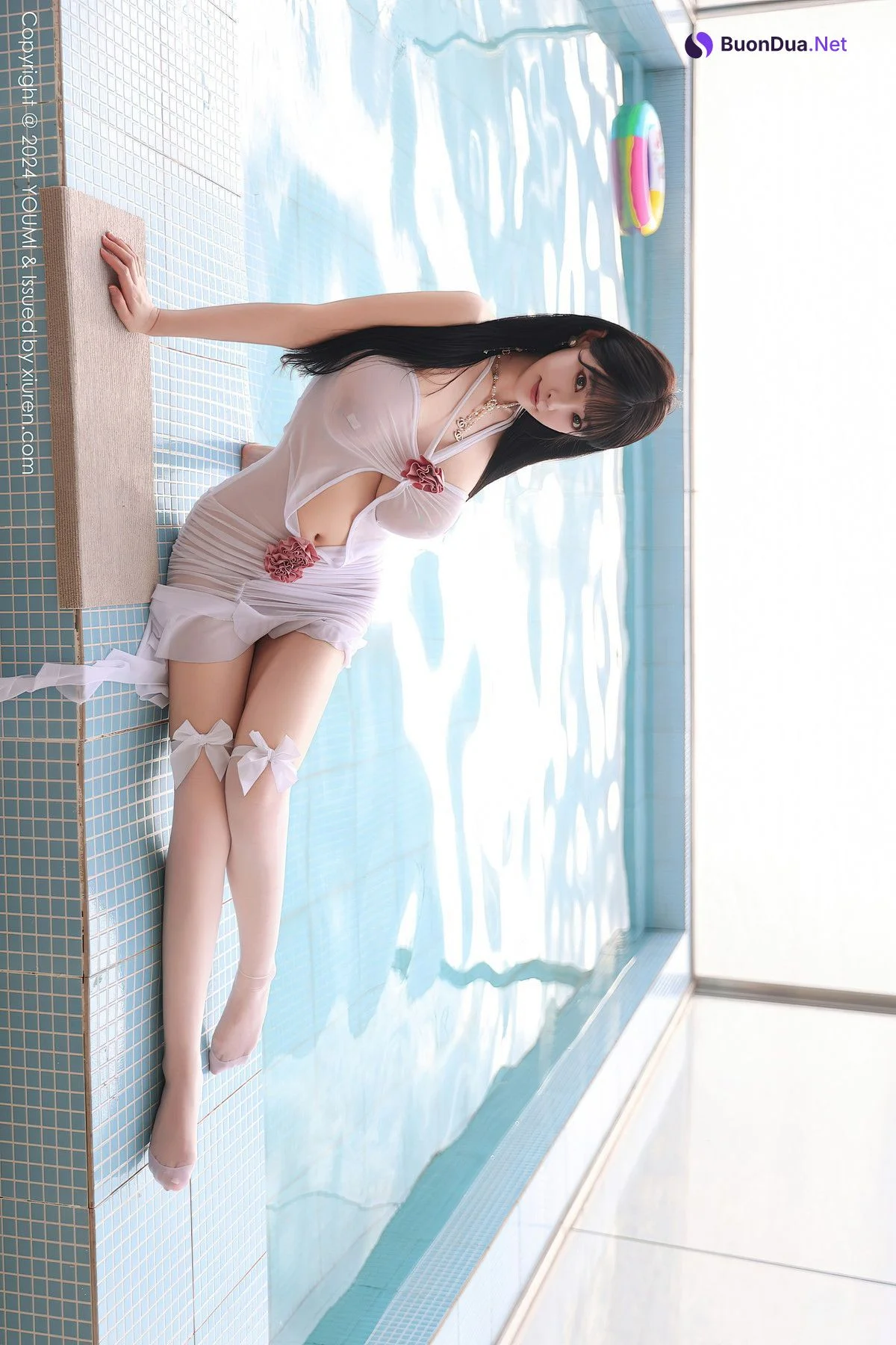 Youmi尤蜜荟 VOL.1097 心上可Flora - 写真 7