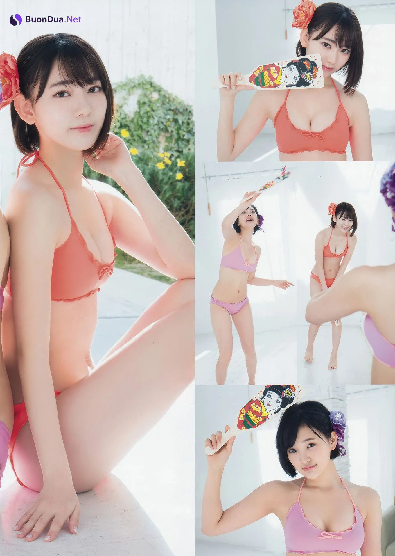 宮脇咲良・兒玉遥, Young Animal 2017 No.01 (ヤングアニマル 2017年1号) - Photo 5