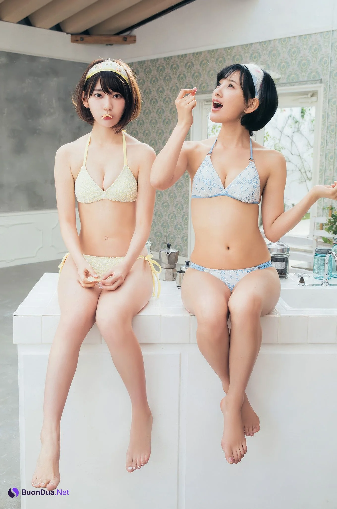 兒玉遥・宮脇咲良, Young Animal 2017 No.03 (ヤングアニマル 2017年3号) - Photo 6