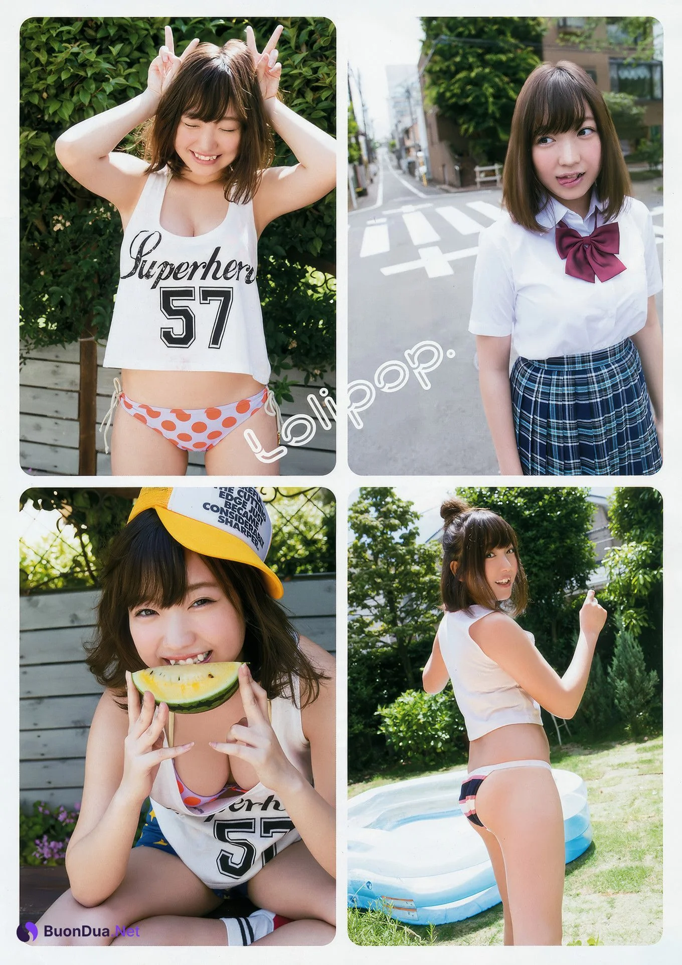 浅川梨奈・京佳, Young Animal 2017 No.15 (ヤングアニマル 2017年15号) - Photo 12