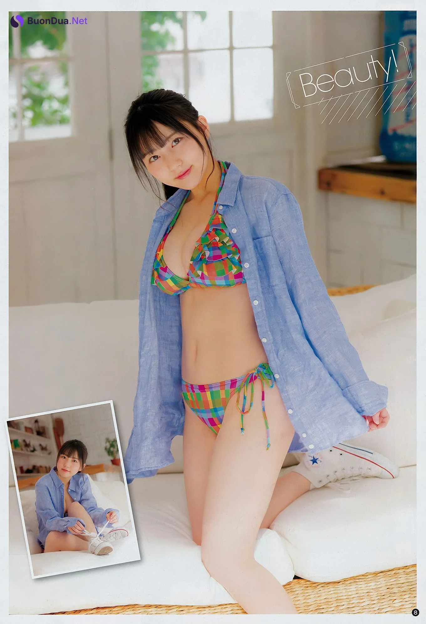 田中美久・山崎真実, Young Champion 2018 No.05 (ヤングチャンピオン 2018年5号) - Photo 7