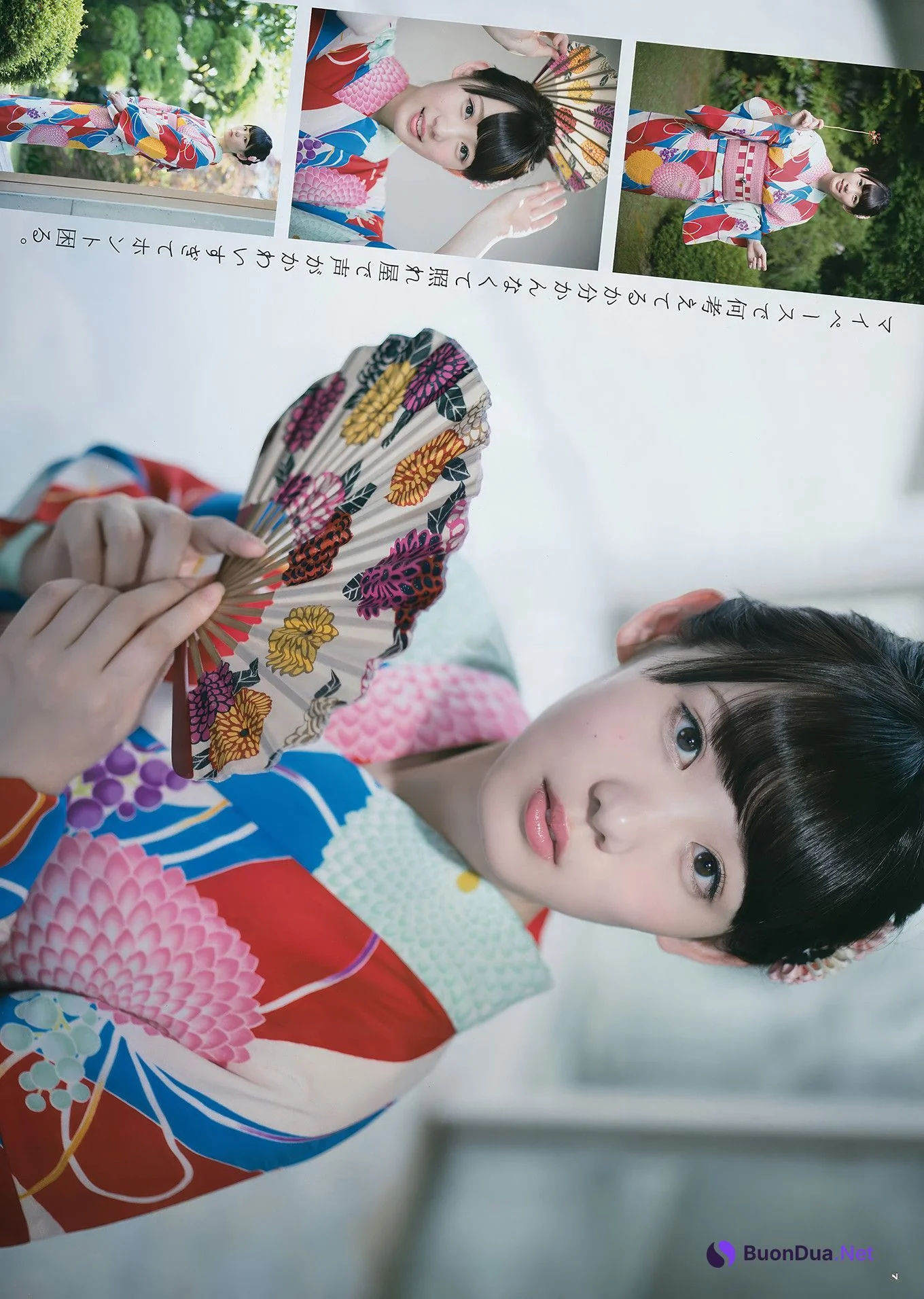 小池美波・石森虹花・上村莉菜, Young Gangan 2017 No.15 (ヤングガンガン 2017年15号) - Photo 9
