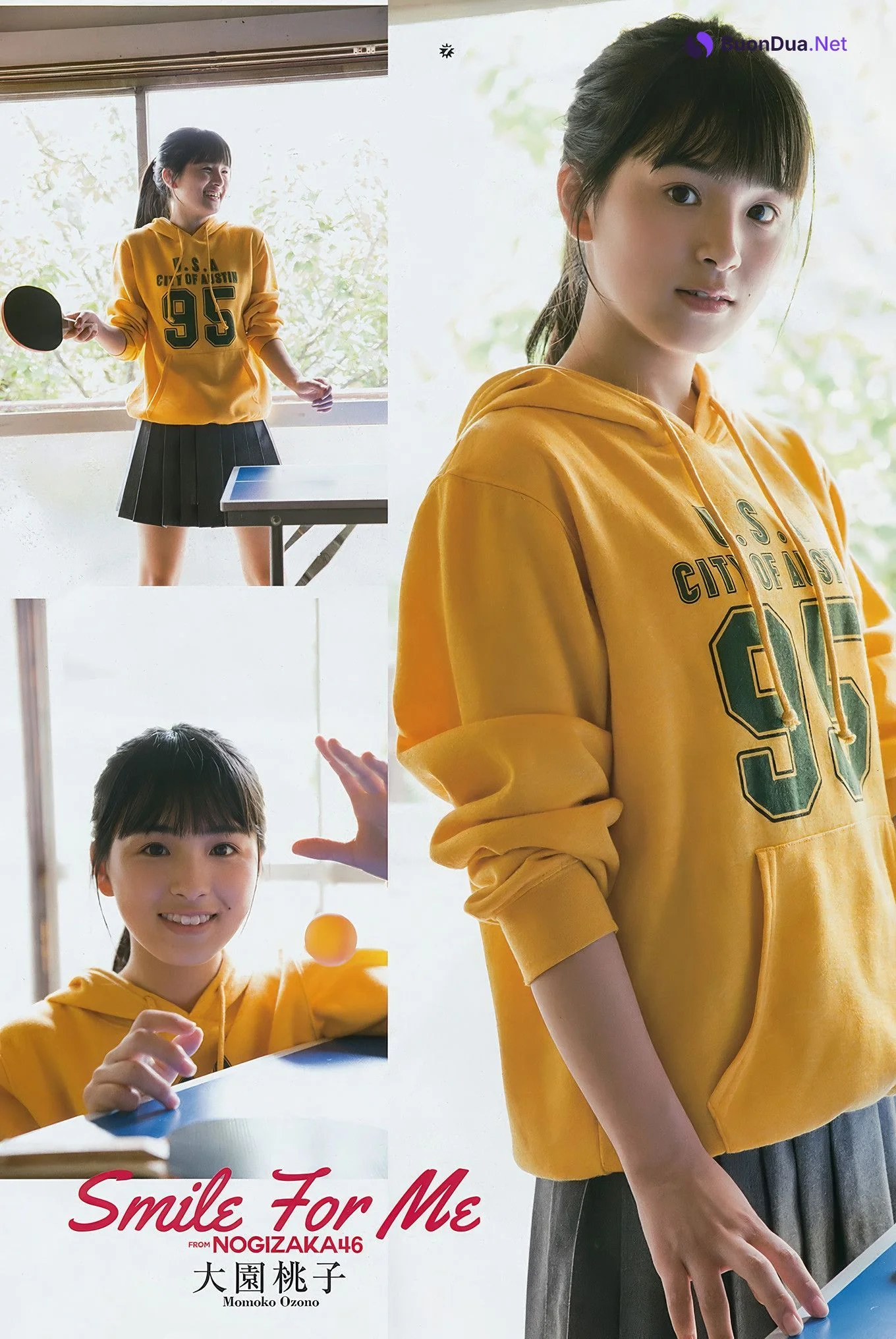 大園桃子・梅澤美波・伊藤理々杏, Young Gangan 2017 No.18 (ヤングガンガン 2017年18号) - Photo 6