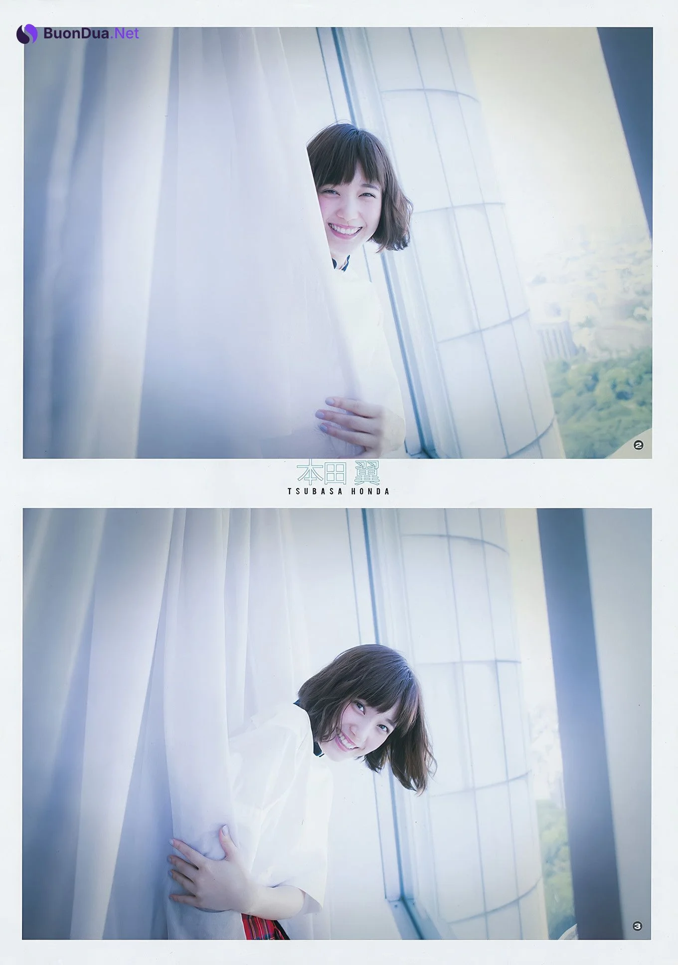 本田翼・奥津マリリ・はるかぜ, Young Gangan 2017 No.23 (ヤングガンガン 2017年23号) - Photo 3
