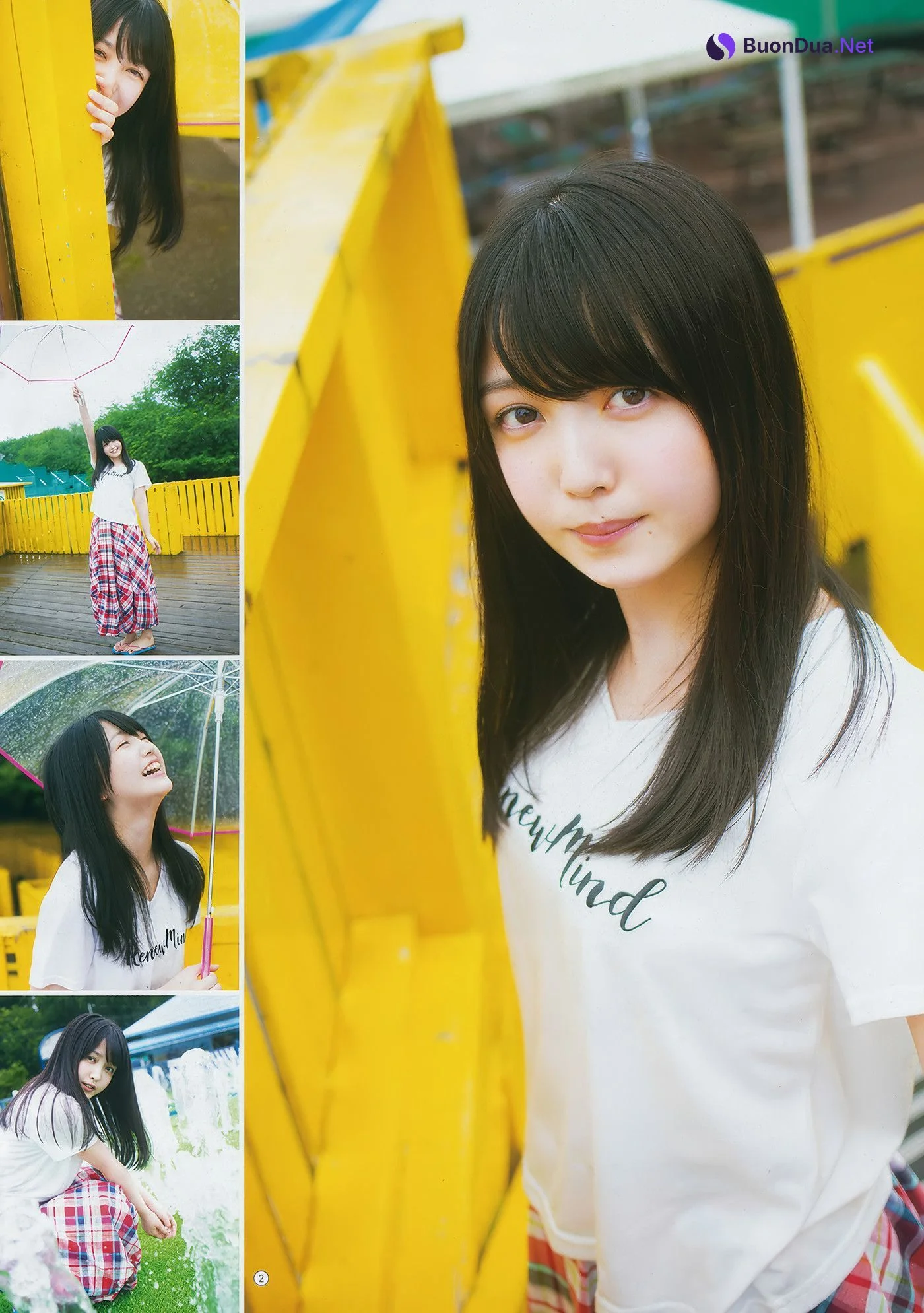 久保史緒里・岩本蓮加, Young Gangan 2018 No.16 (ヤングガンガン 2018年16号) - Photo 3