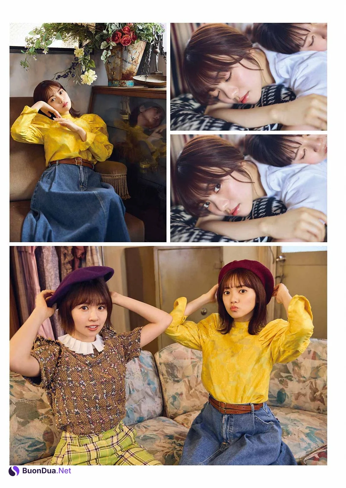 松田好花 宮田愛萌, Young Gangan 2022 No.07 (ヤングガンガン 2022年7号) - Photo 2