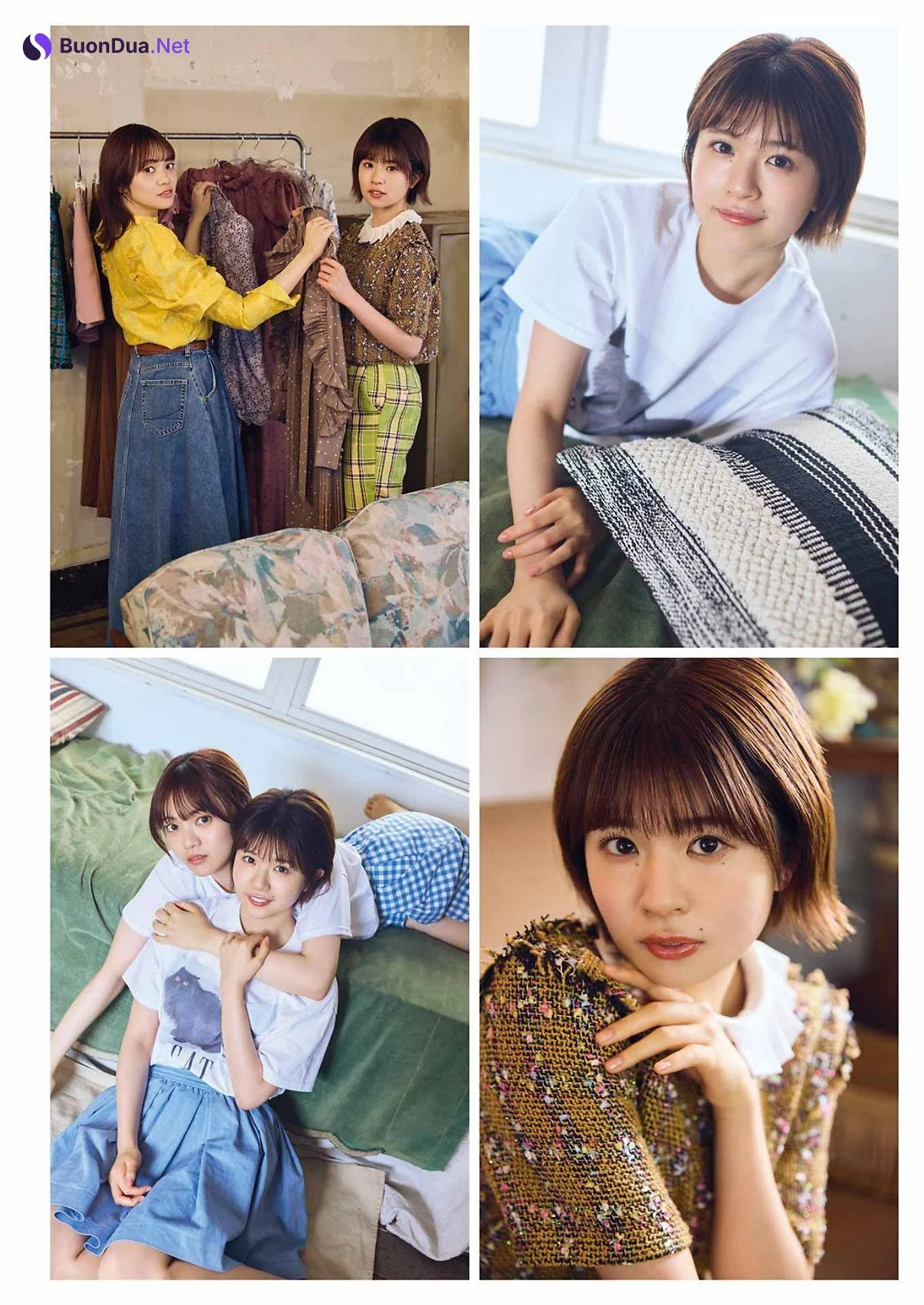 松田好花 宮田愛萌, Young Gangan 2022 No.07 (ヤングガンガン 2022年7号) - Photo 5