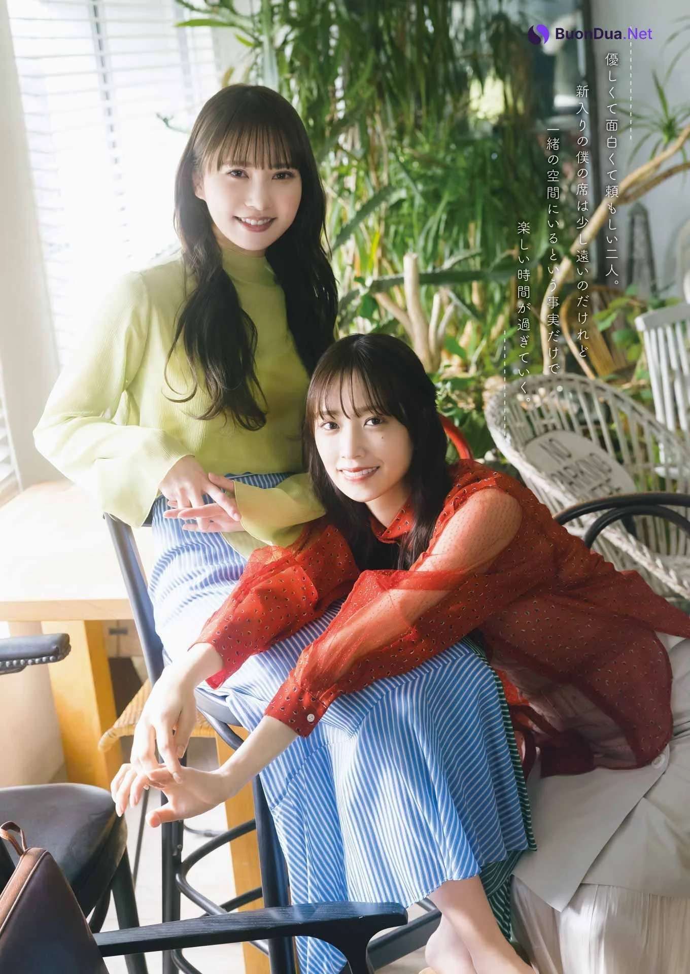 佐々木久美 加藤史帆, Young Gangan 2023 No.08 (ヤングガンガン 2023年8号) - Photo 6