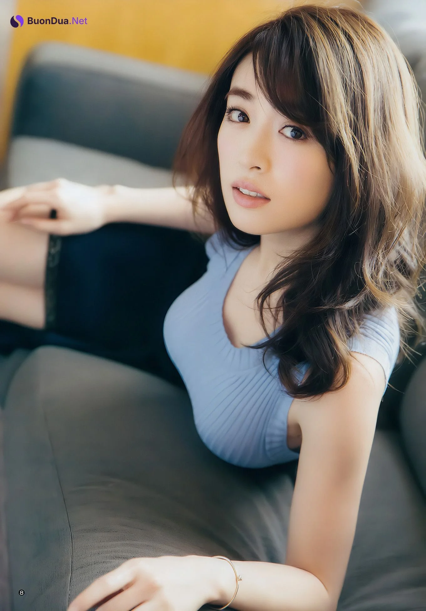 泉里香・清水あいり・岸波みお, Young Jump 2017 No.16 (ヤングジャンプ 2017年16号) - Photo 9