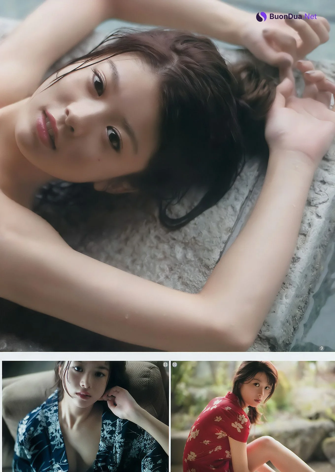 馬場ふみか・安藤咲桜, Young Jump 2017 No.25 (ヤングジャンプ 2017年25号) - Photo 8