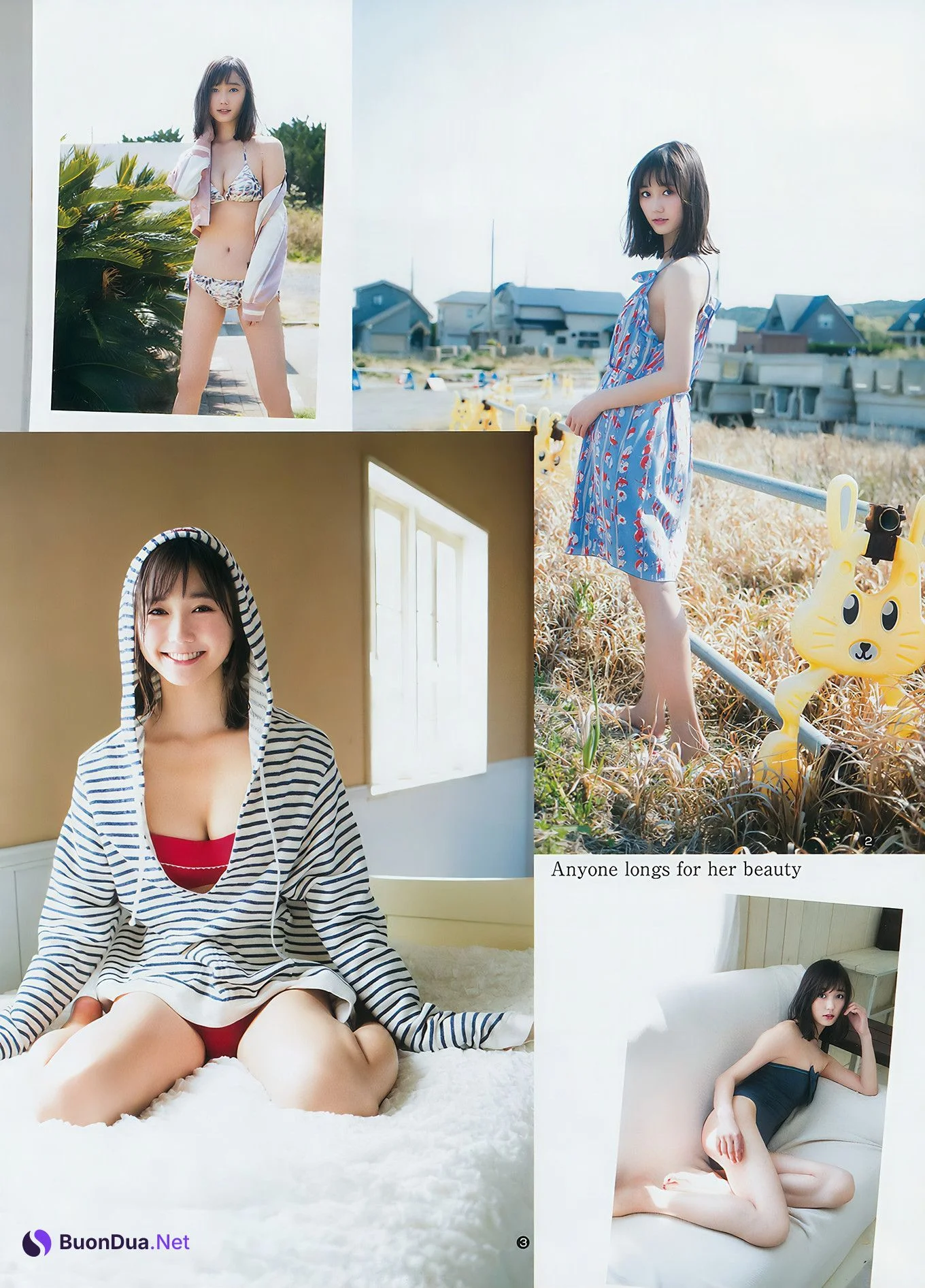 最上もが・鈴木友菜・今田美桜, Young Jump 2017 No.27 (ヤングジャンプ 2017年27号) - Photo 10