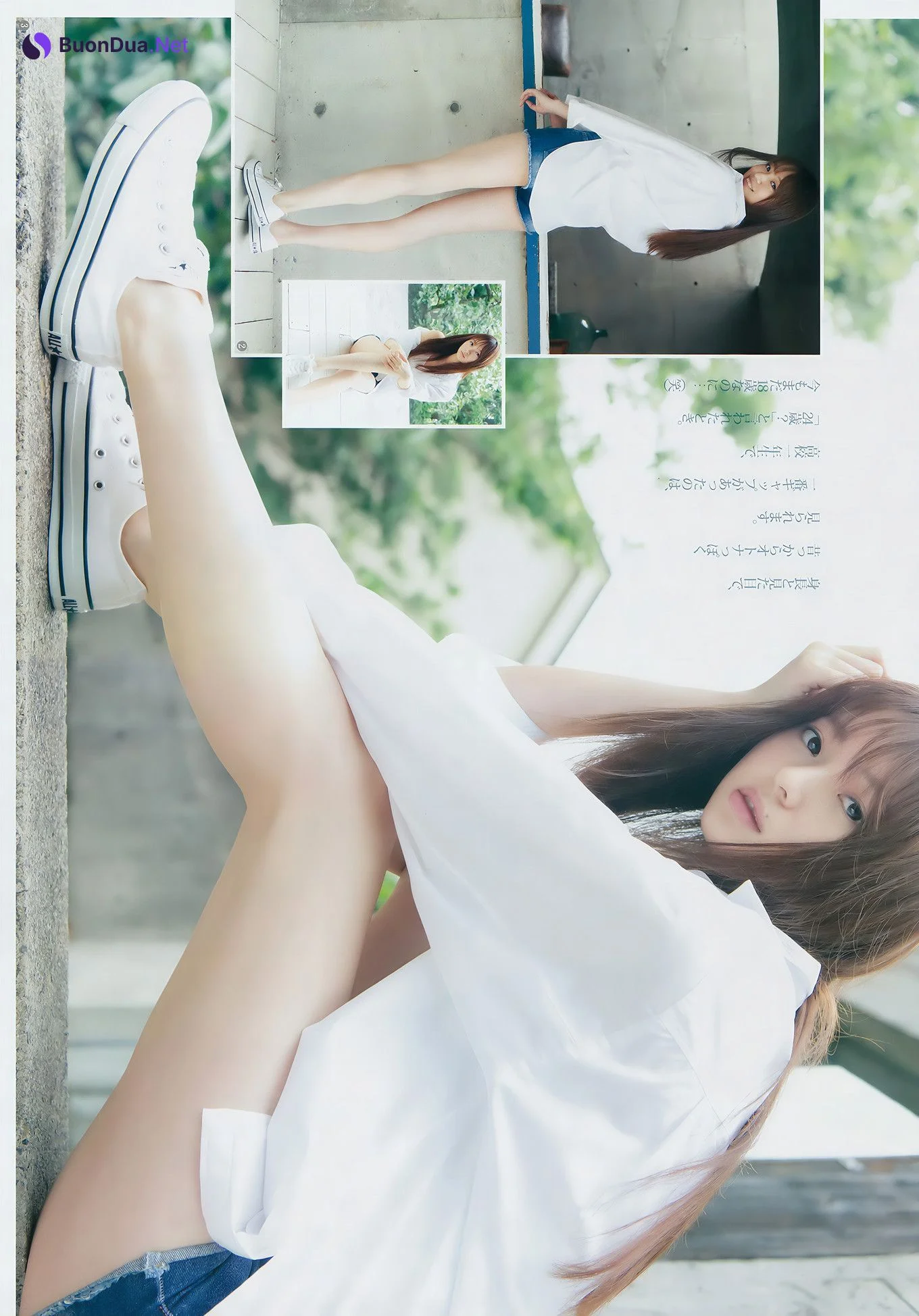 武田玲奈・梅澤美波, Young Jump 2017 No.34 (ヤングジャンプ 2017年34号) - Photo 18