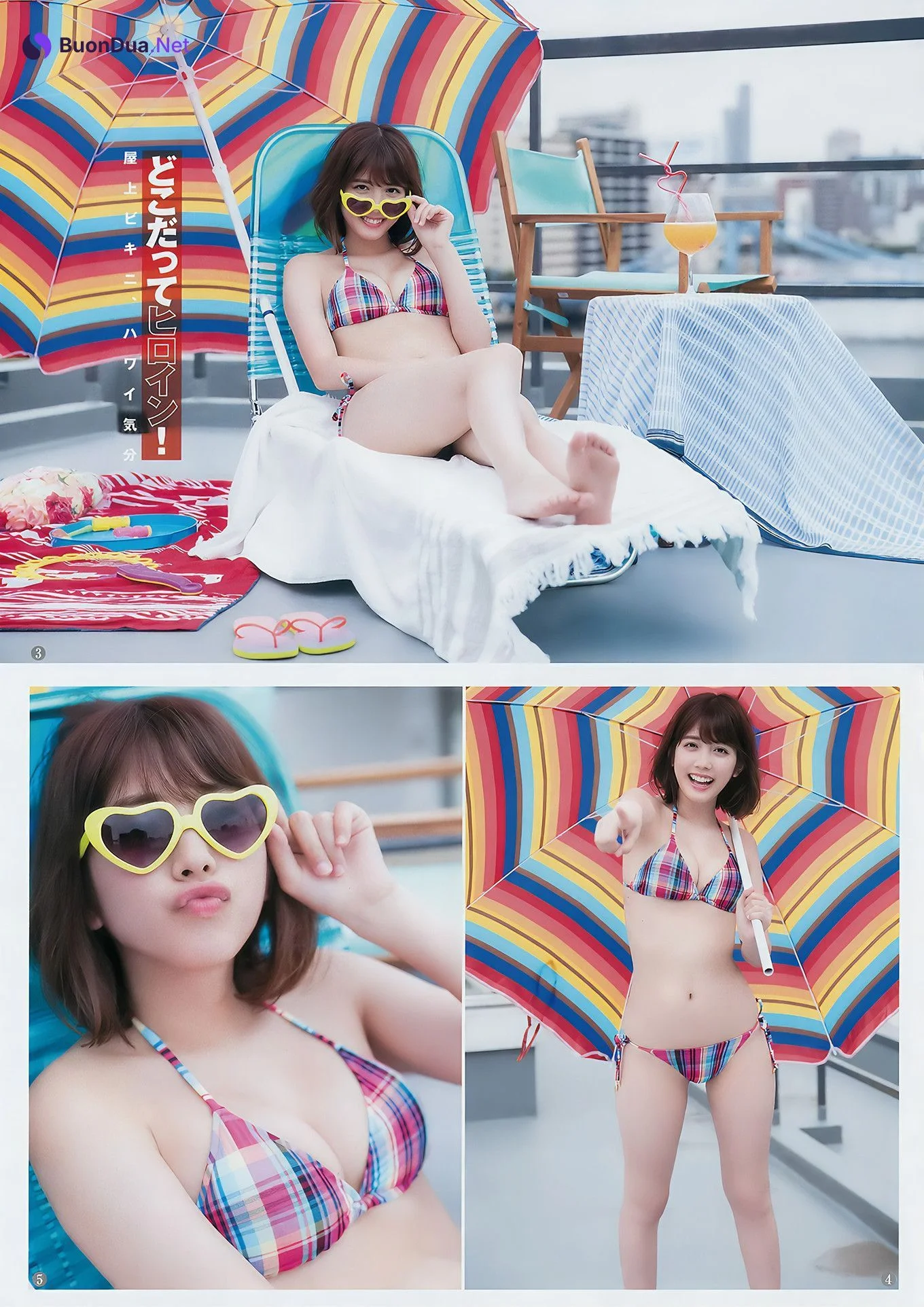 松田るか・みうらうみ・川崎あや, Young Jump 2017 No.39 (ヤングジャンプ 2017年39号) - รูปภาพ 4