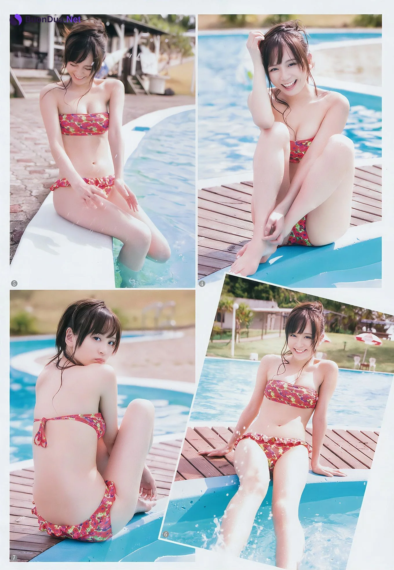 松川菜々花・三城千咲・鷲見玲奈, Young Jump 2017 No.40 (ヤングジャンプ 2017年40号) - Photo 5