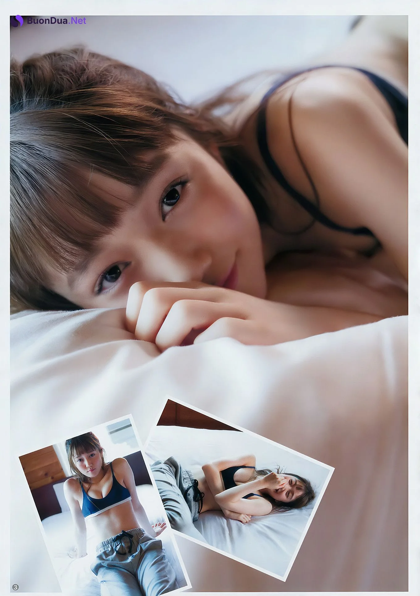 松川菜々花・アンジェラ芽衣・竹内愛紗・松下玲緒菜, Young Jump 2017 No.45 (ヤングジャンプ 2017年45号) - Photo 4