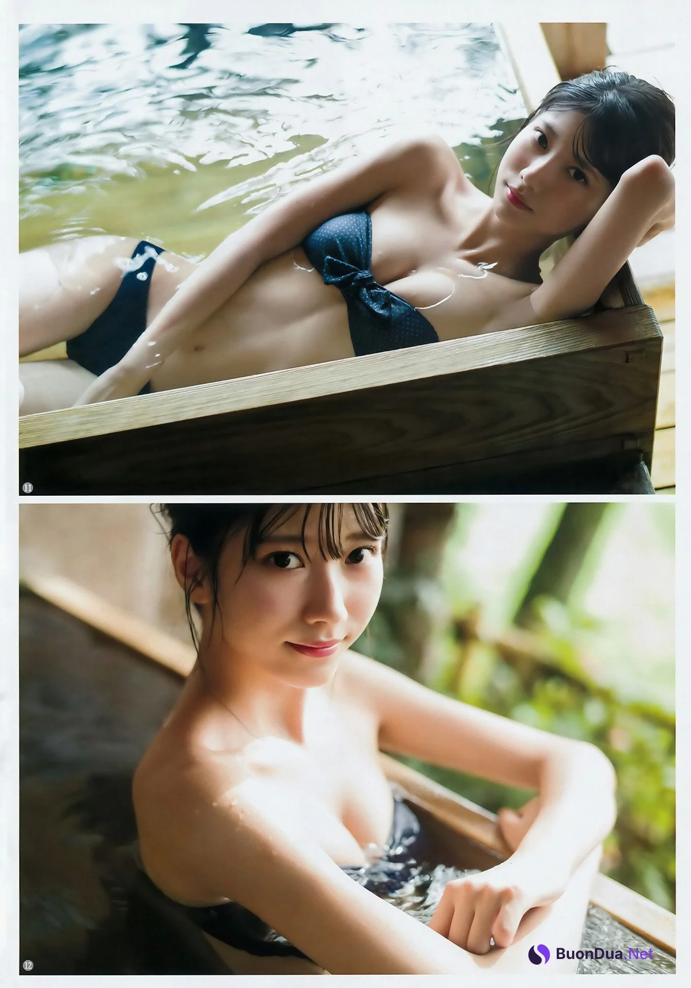 山広美保子・的場華鈴, Young Jump 2017 No.50 (ヤングジャンプ 2017年50号) - Photo 7