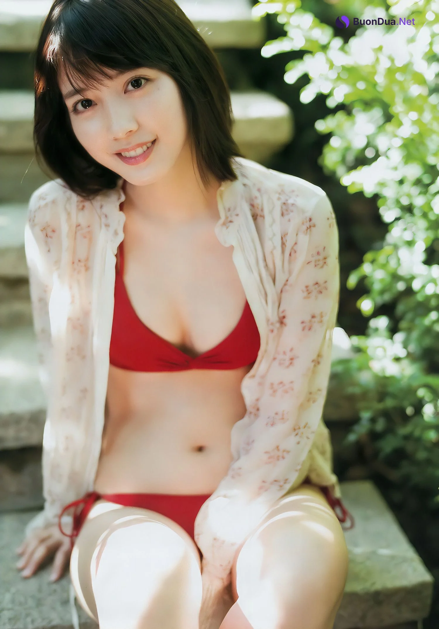 松田るか・岡田紗佳・竹内愛紗, Young Jump 2018 No.02 (ヤングジャンプ 2018年2号) - Photo 4