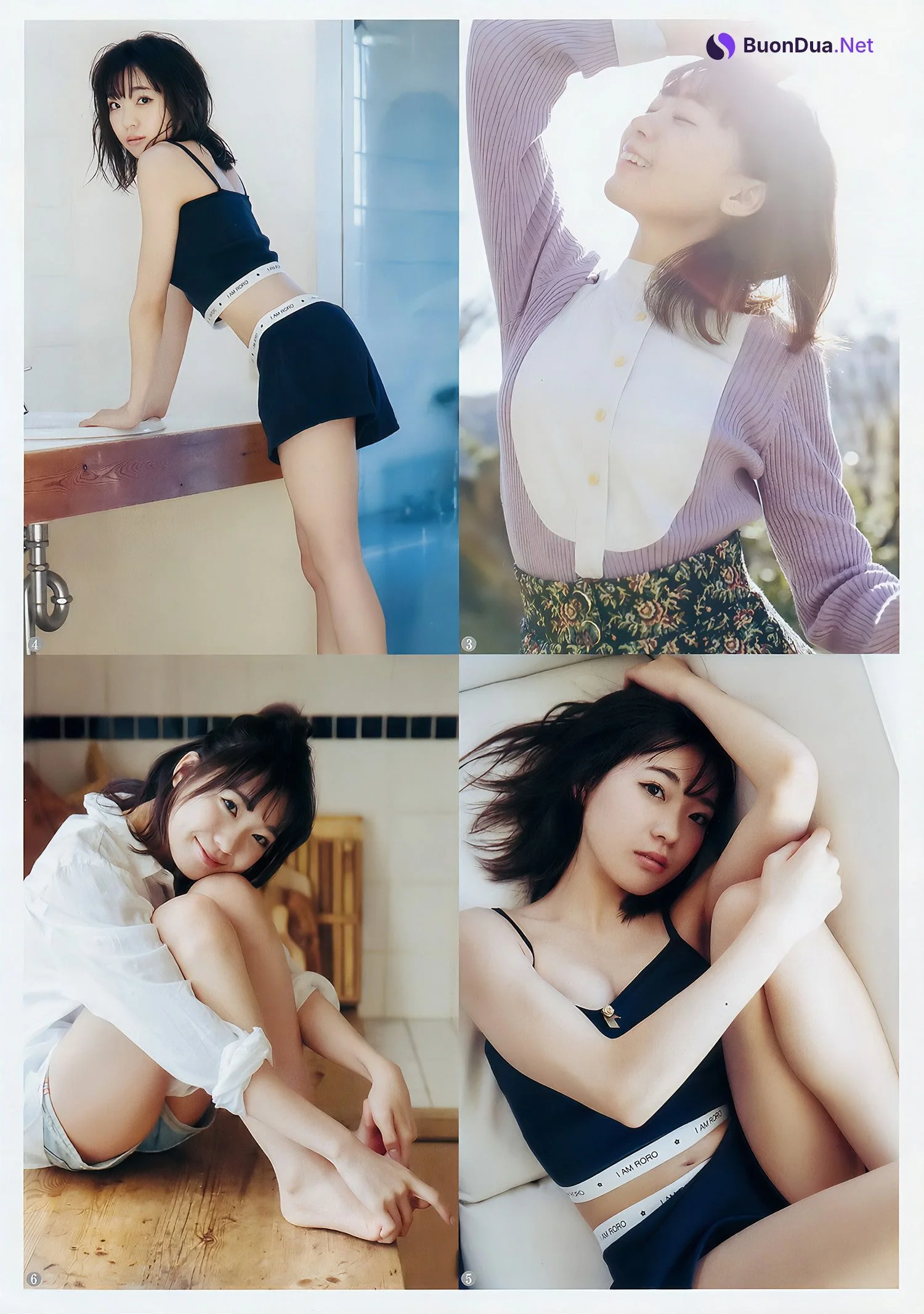 斉藤朱夏 夢咲はゆ, Young Jump 2018 No.10 (ヤングジャンプ 2018年10号) - Photo 6
