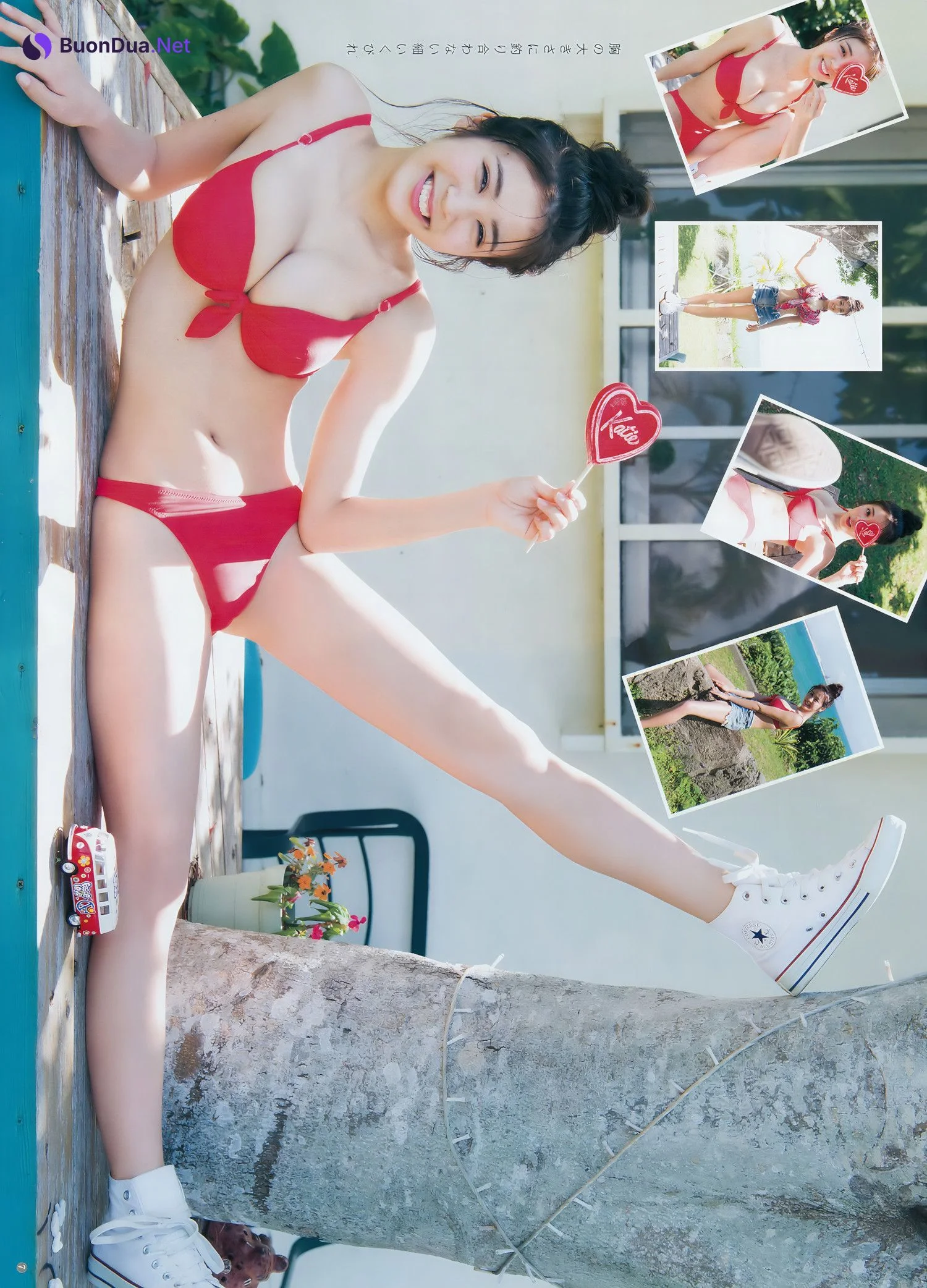 澤北るな 桜井日奈子, Young Jump 2018 No.20 (ヤングジャンプ 2018年20号) - Photo 6