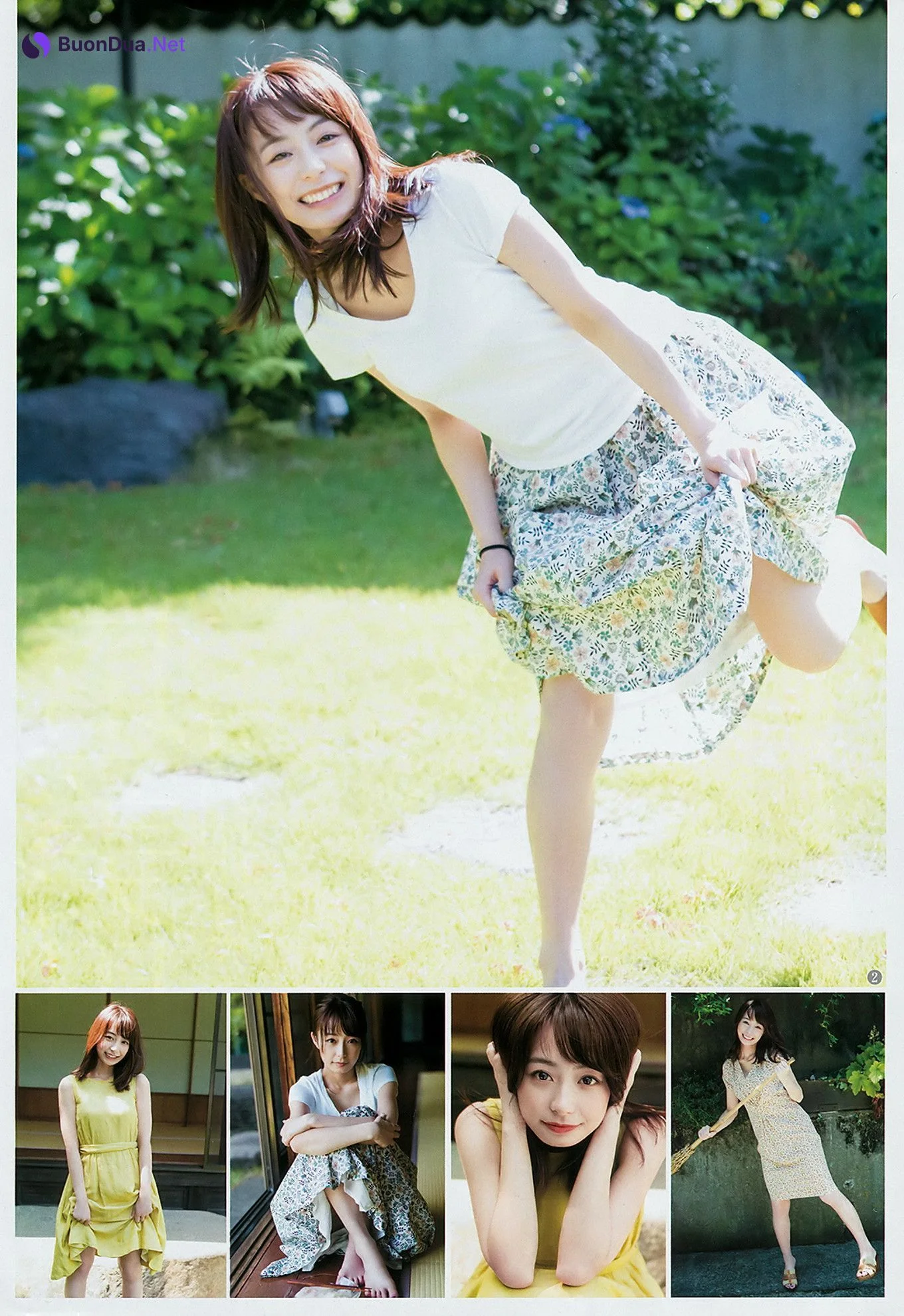 えなこ 宇垣美里, Young Jump 2018 No.32 (ヤングジャンプ 2018年32号) - Photo 10
