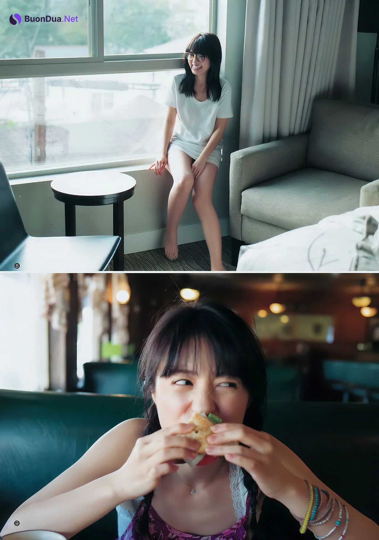 アンジェラ芽衣 逢田梨香子, Young Jump 2018 No.33 (ヤングジャンプ 2018年33号) - Photo 8
