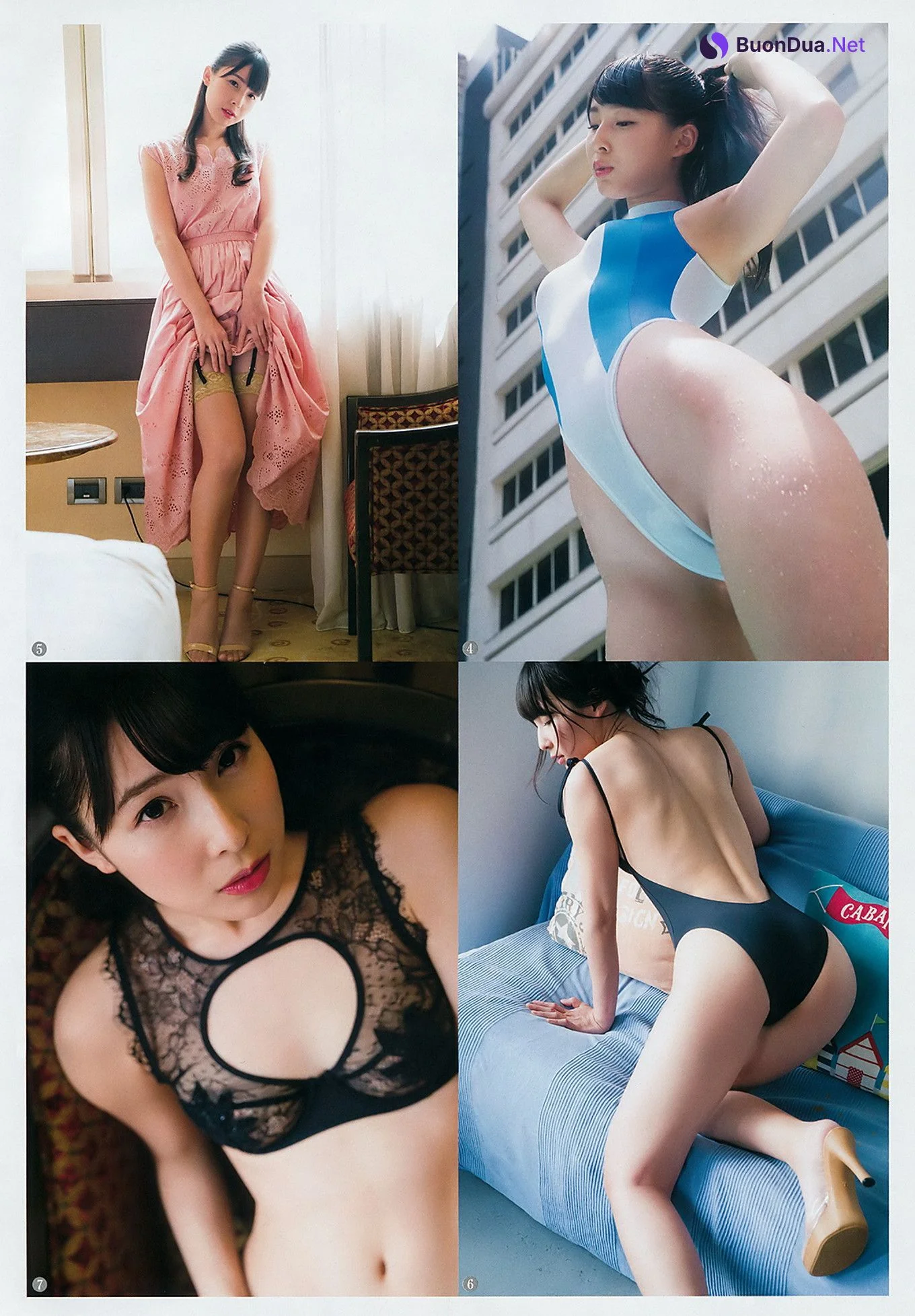 川崎あや 十味, Young Jump 2018 No.34 (ヤングジャンプ 2018年34号) - Photo 5