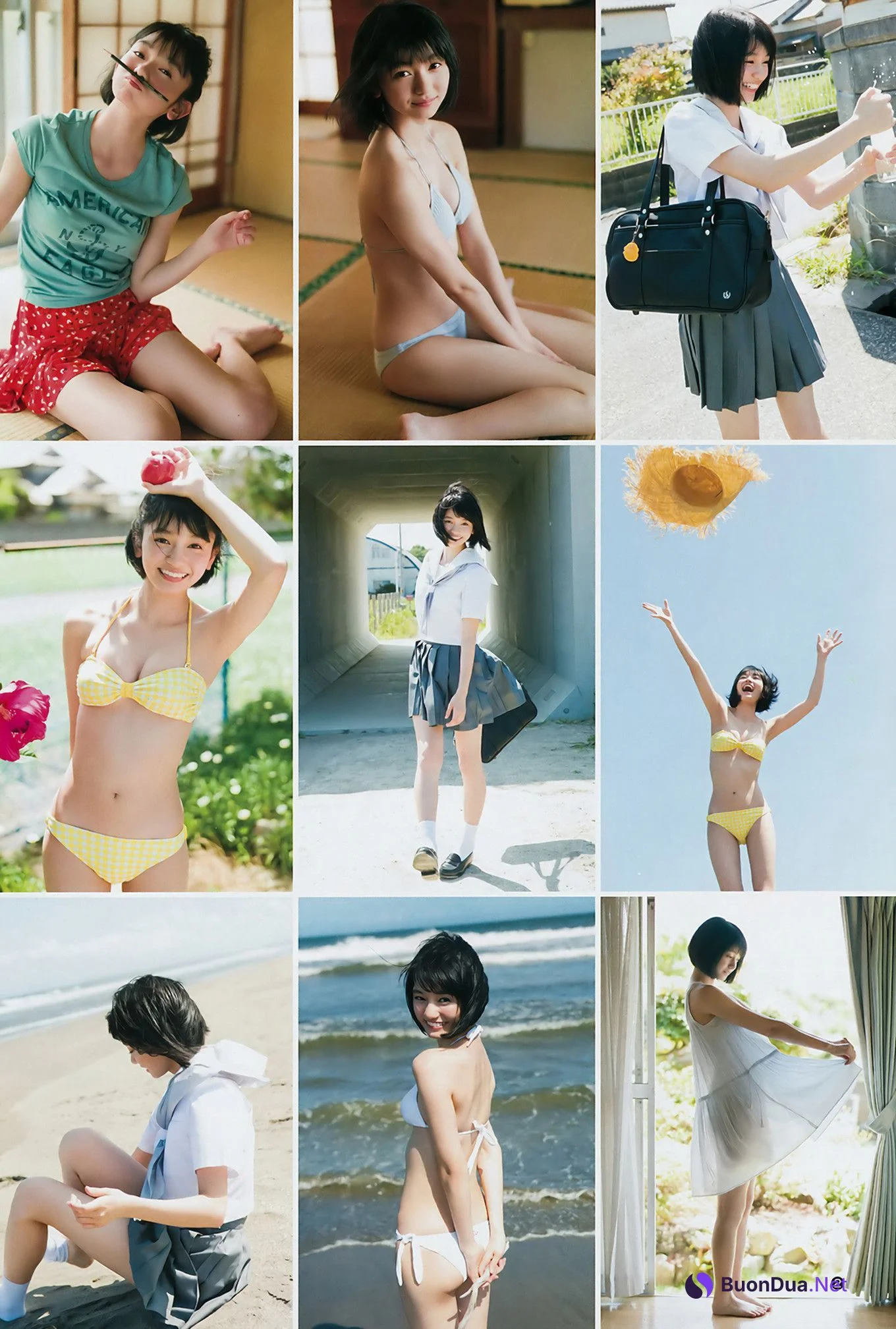 菜乃花 熊澤風花, Young Jump 2018 No.38 (ヤングジャンプ 2018年38号) - Photo 12