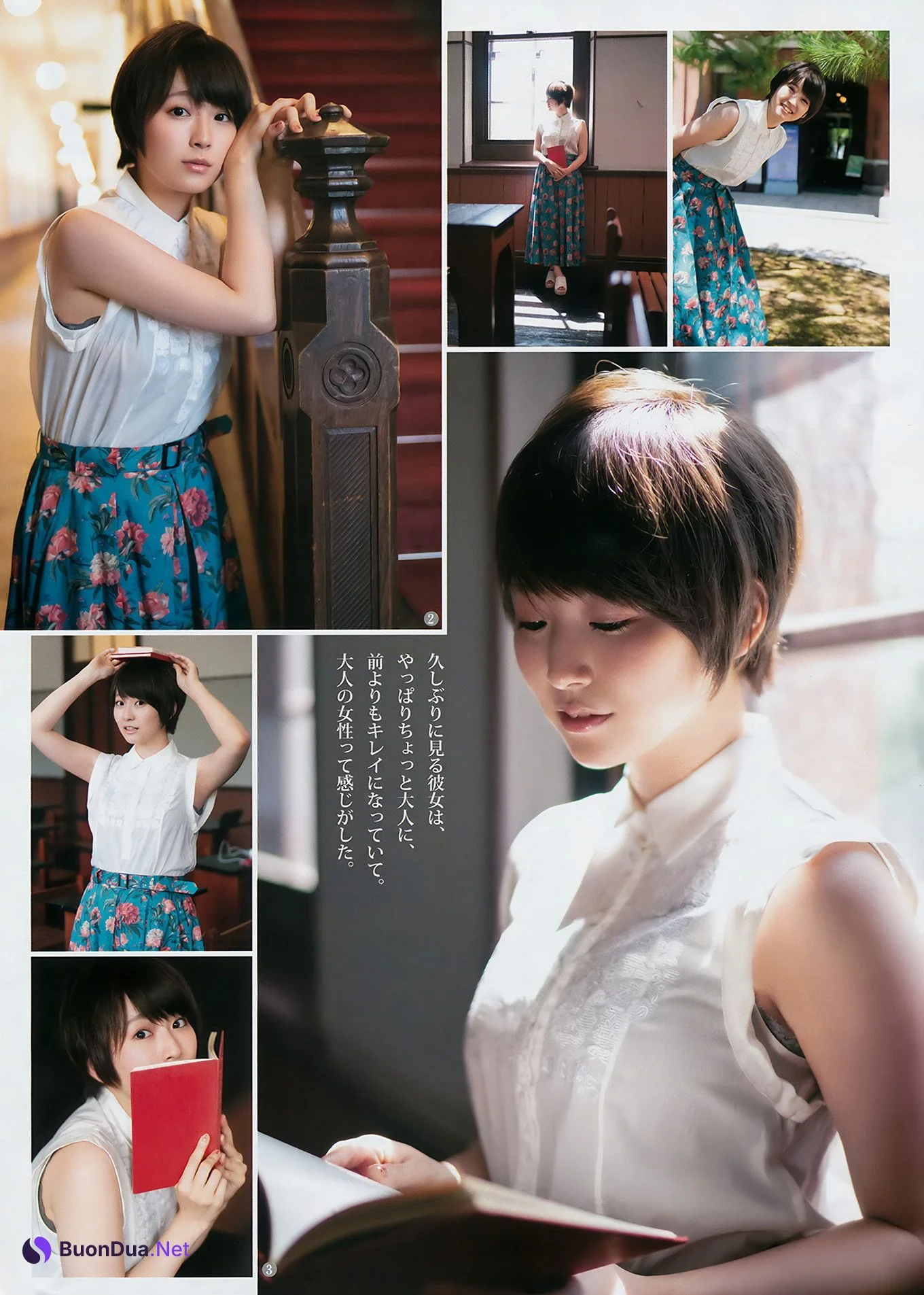 池上紗理依 花守ゆみり, Young Jump 2018 No.42 (ヤングジャンプ 2018年42号) - Photo 15