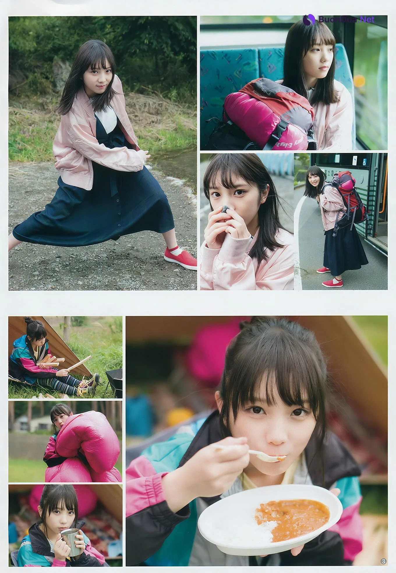 与田祐希 田中えれな 宮﨑優, Young Jump 2018 No.49 (ヤングジャンプ 2018年49号) - Photo 3